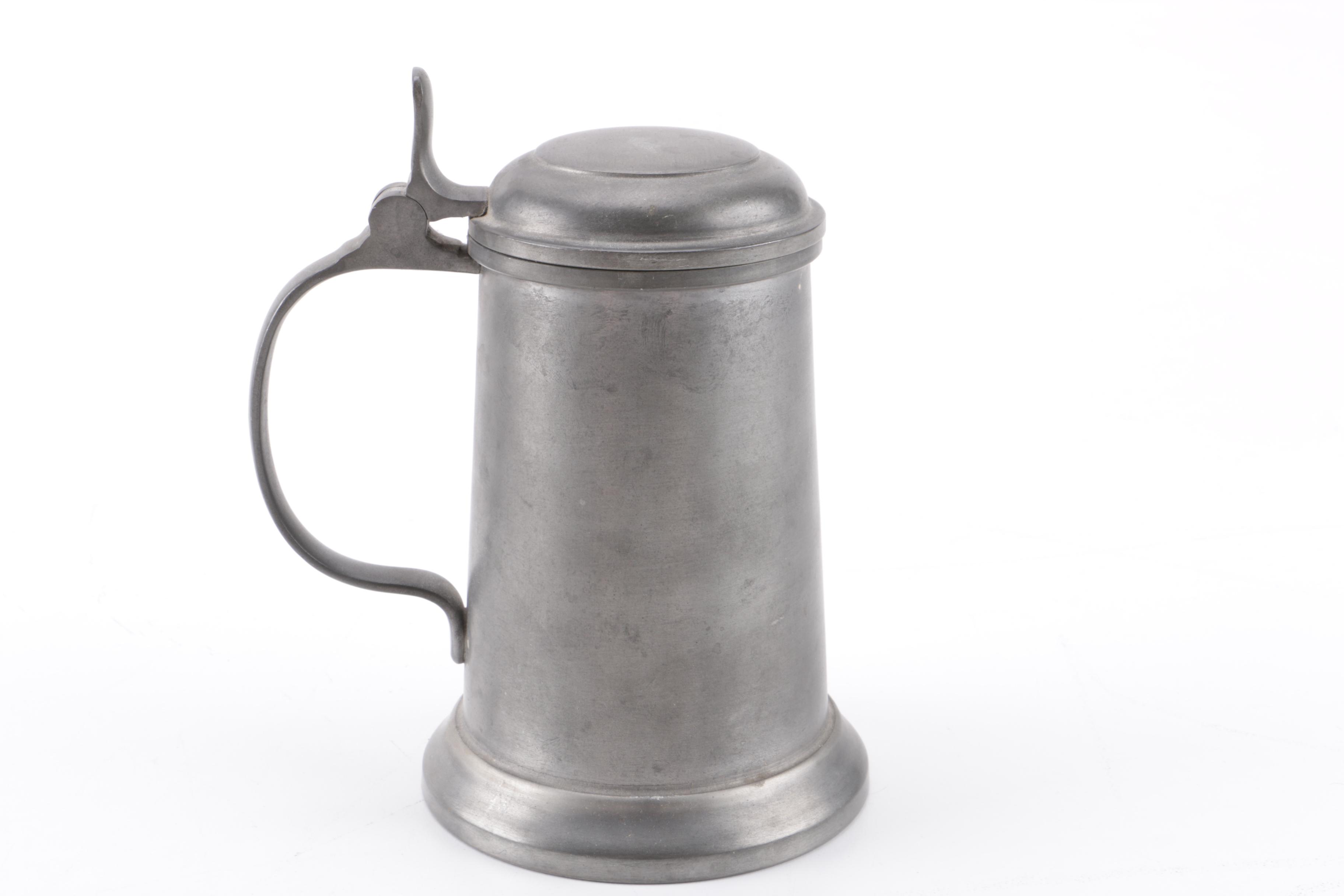 Pewter Serveware Including Woodbury Pewterers