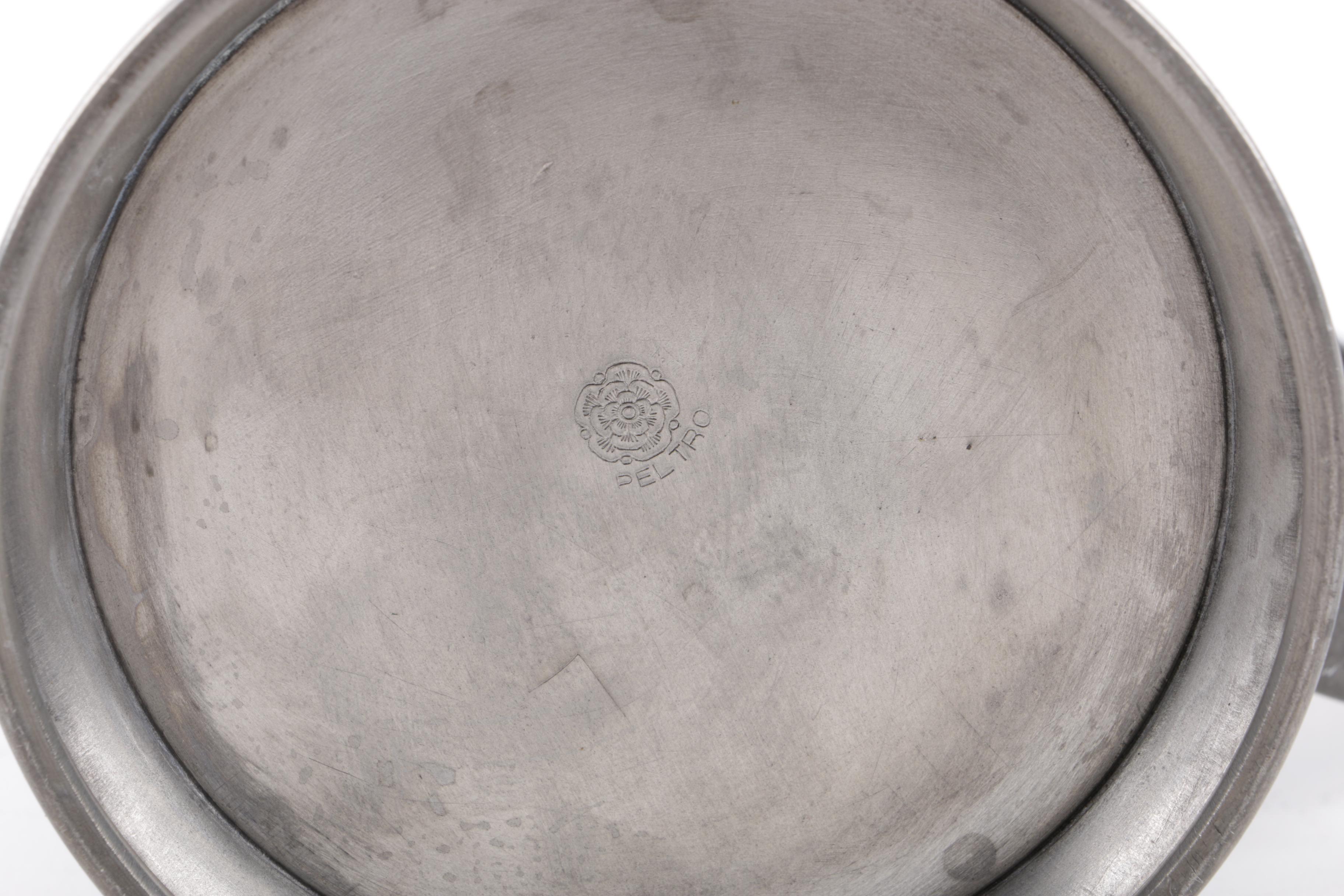 Pewter Serveware Including Woodbury Pewterers