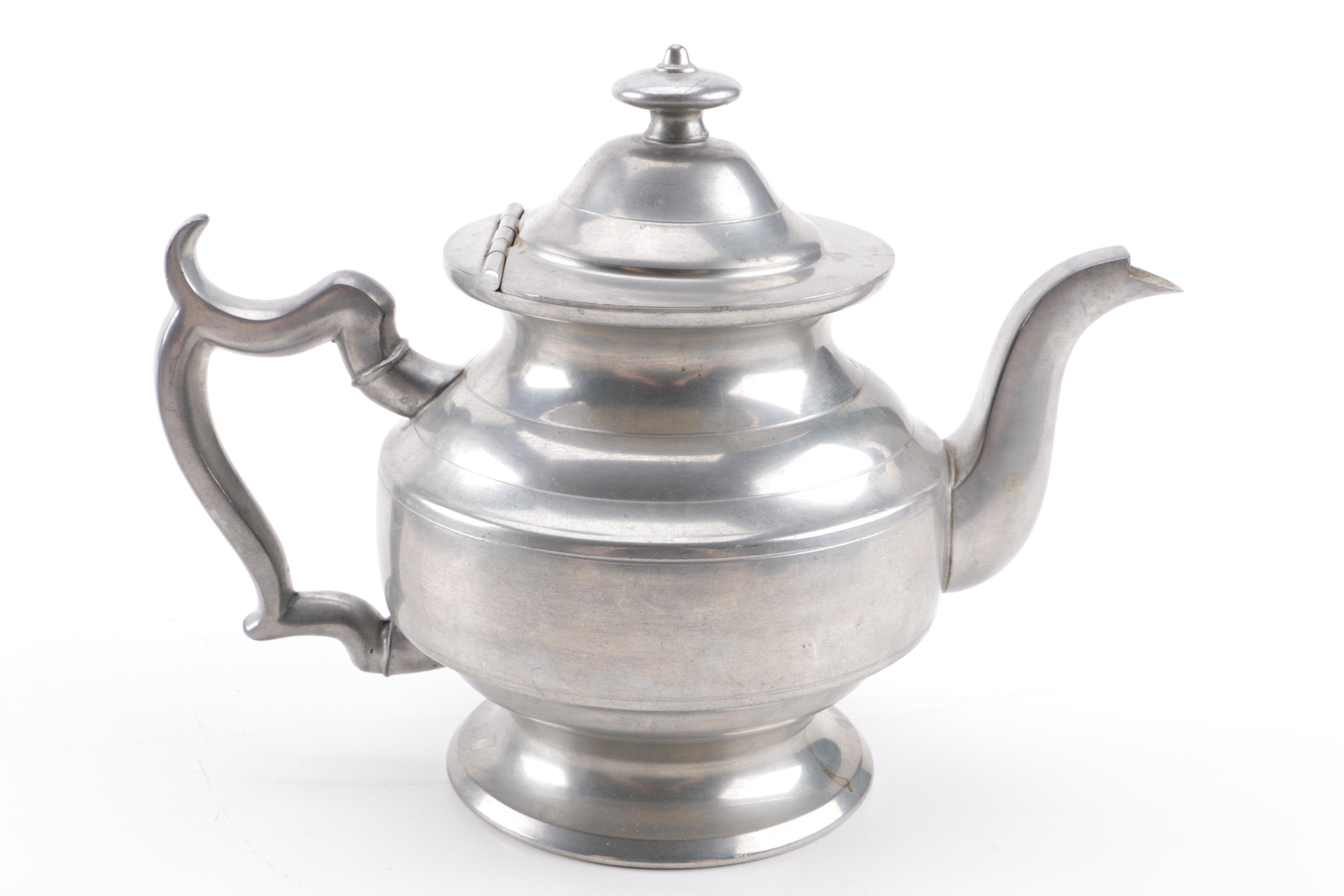 Pewter Serveware Including Woodbury Pewterers