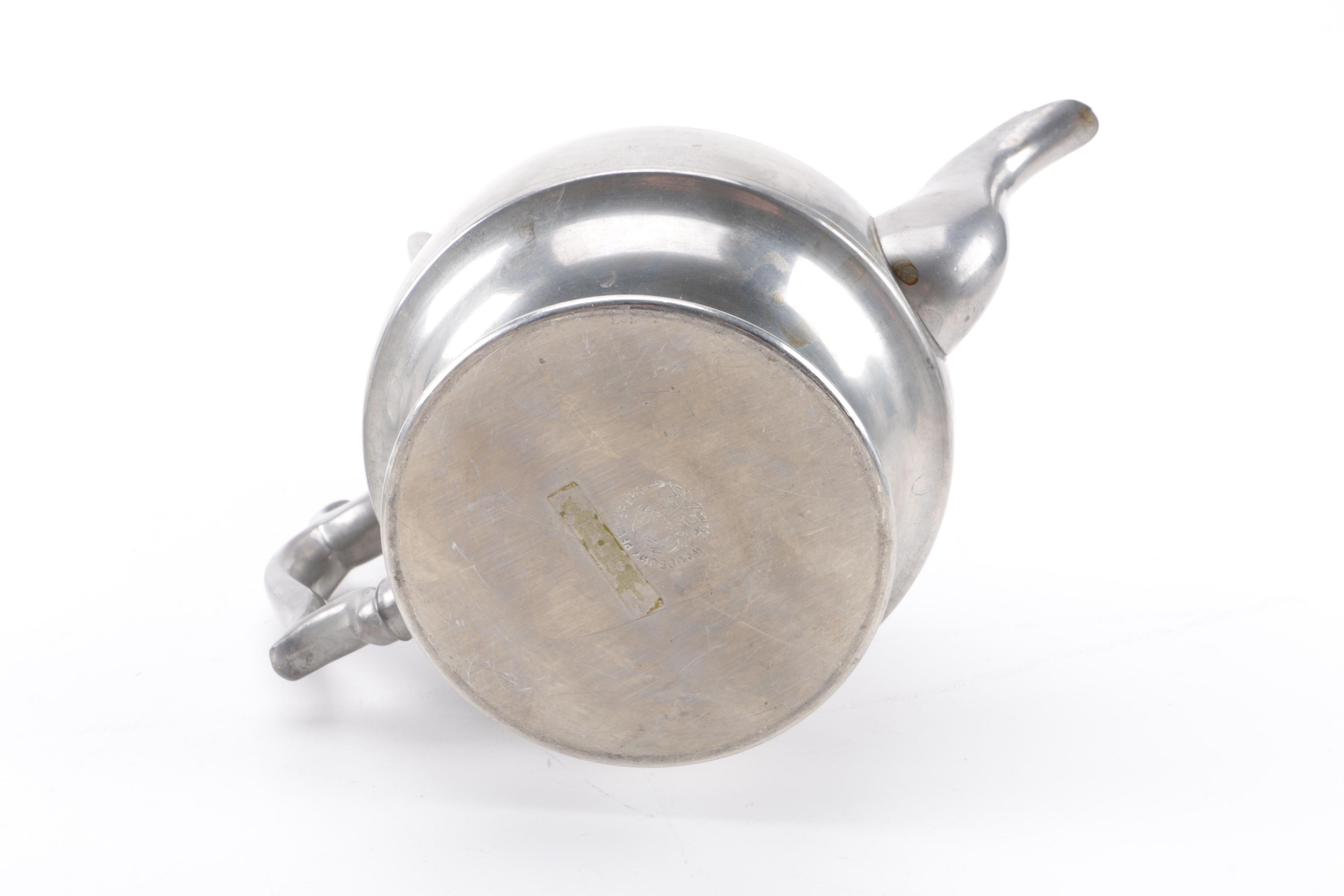 Pewter Serveware Including Woodbury Pewterers