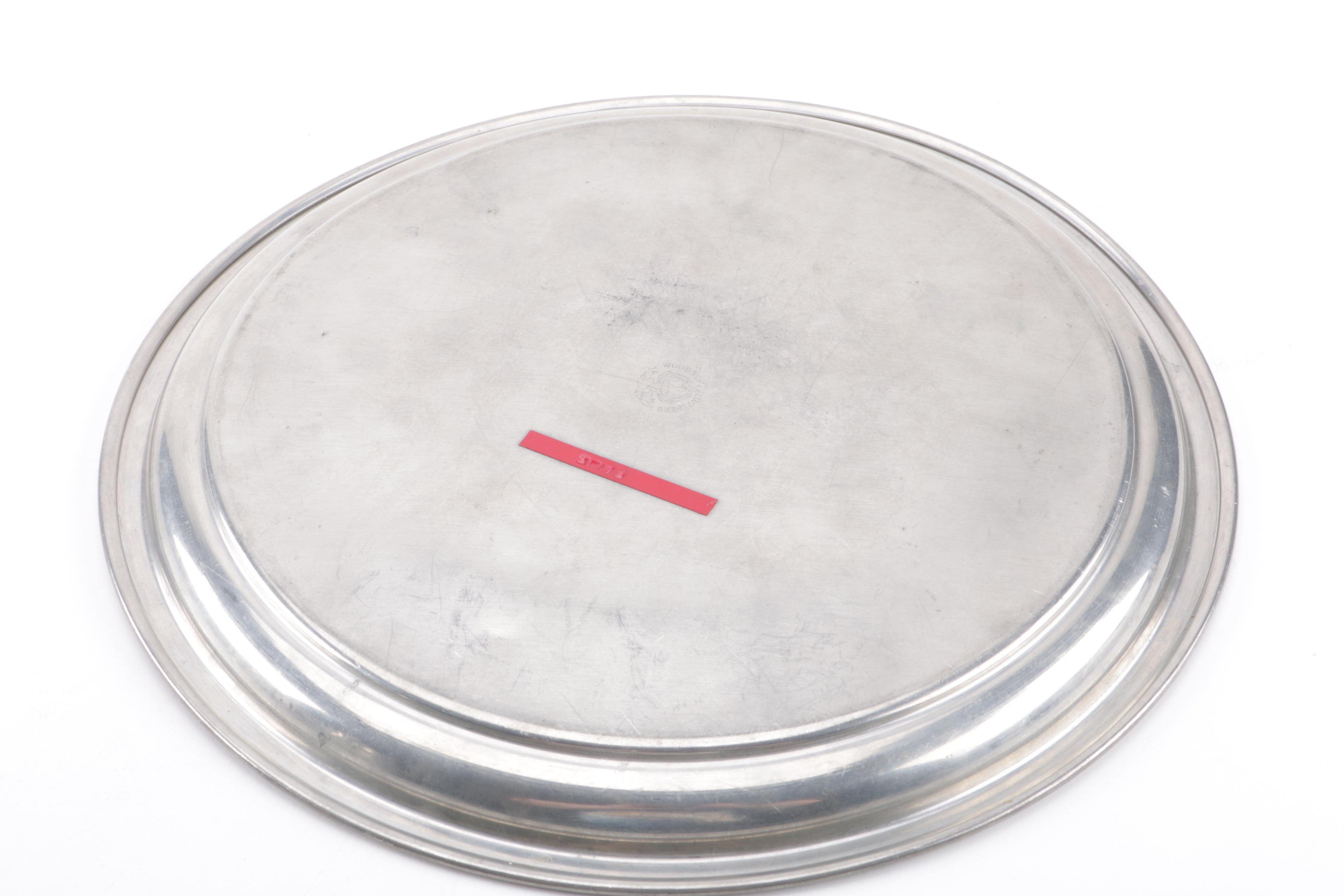 Pewter Serveware Including Woodbury Pewterers