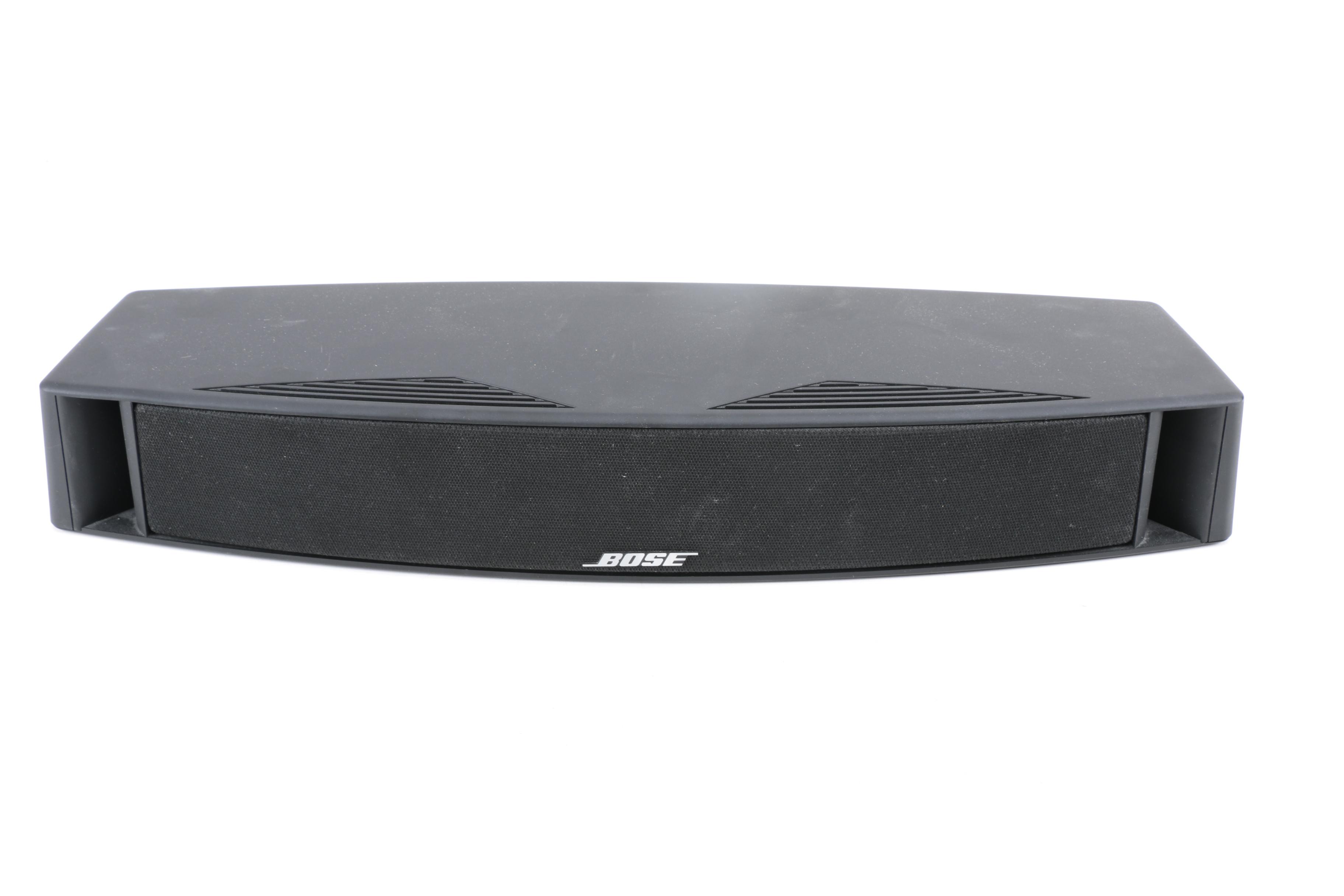 Bose Center Channel Speaker with Insignia Speakers
