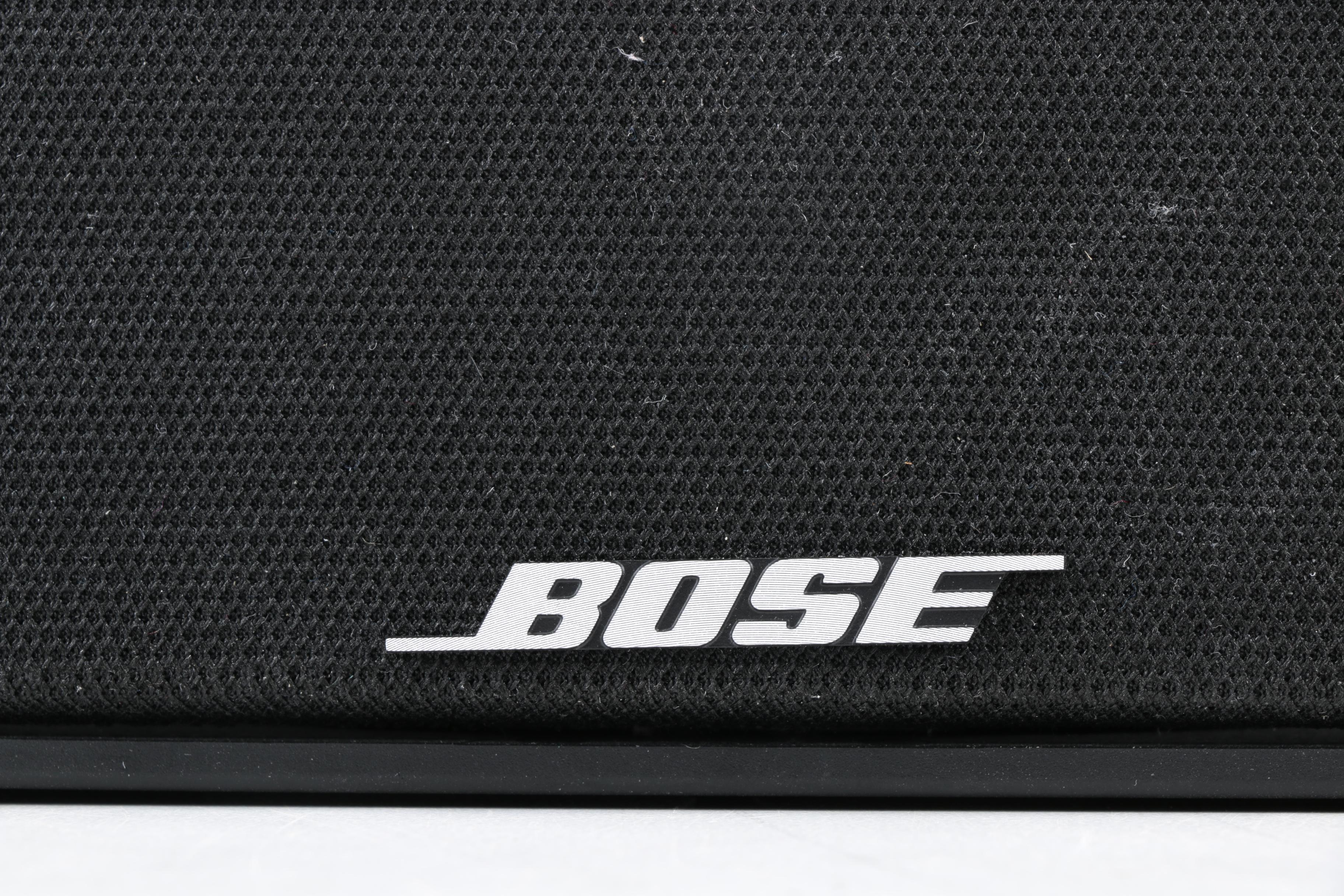 Bose Center Channel Speaker with Insignia Speakers