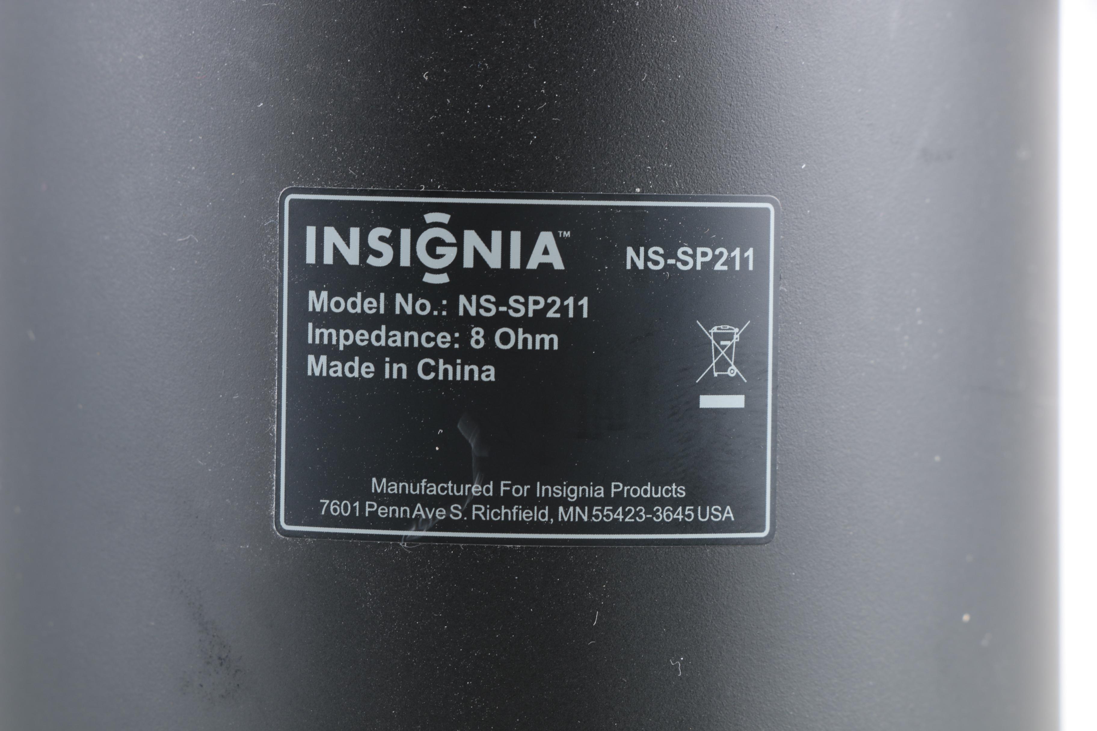 Bose Center Channel Speaker with Insignia Speakers