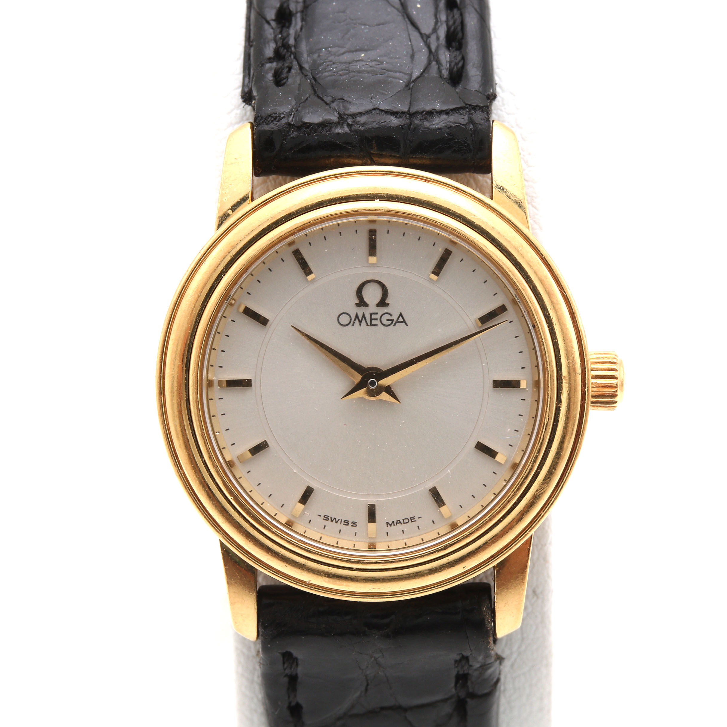 Omega 18K Yellow Gold Watch