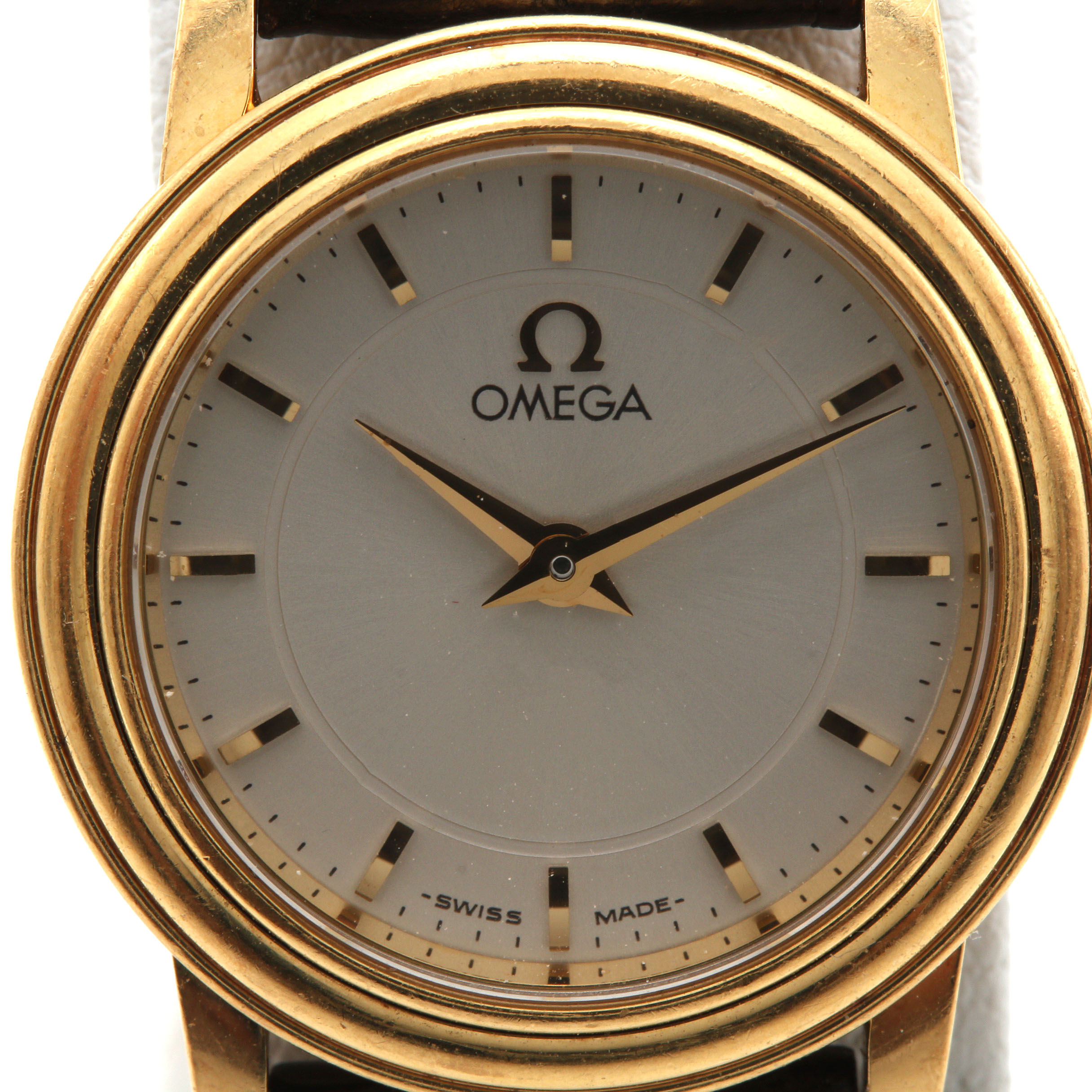 Omega 18K Yellow Gold Watch