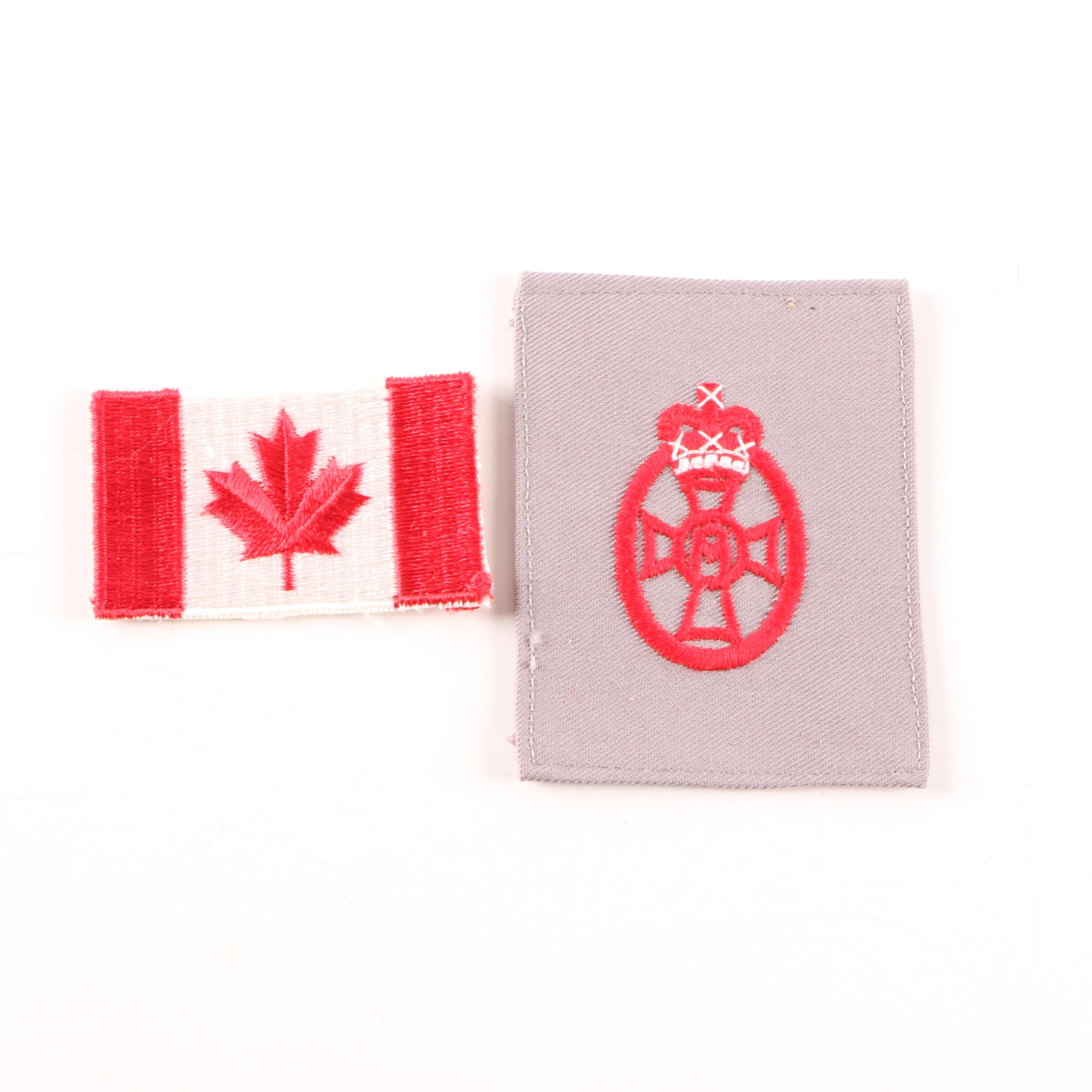 Canadian and British Military Patches and Others