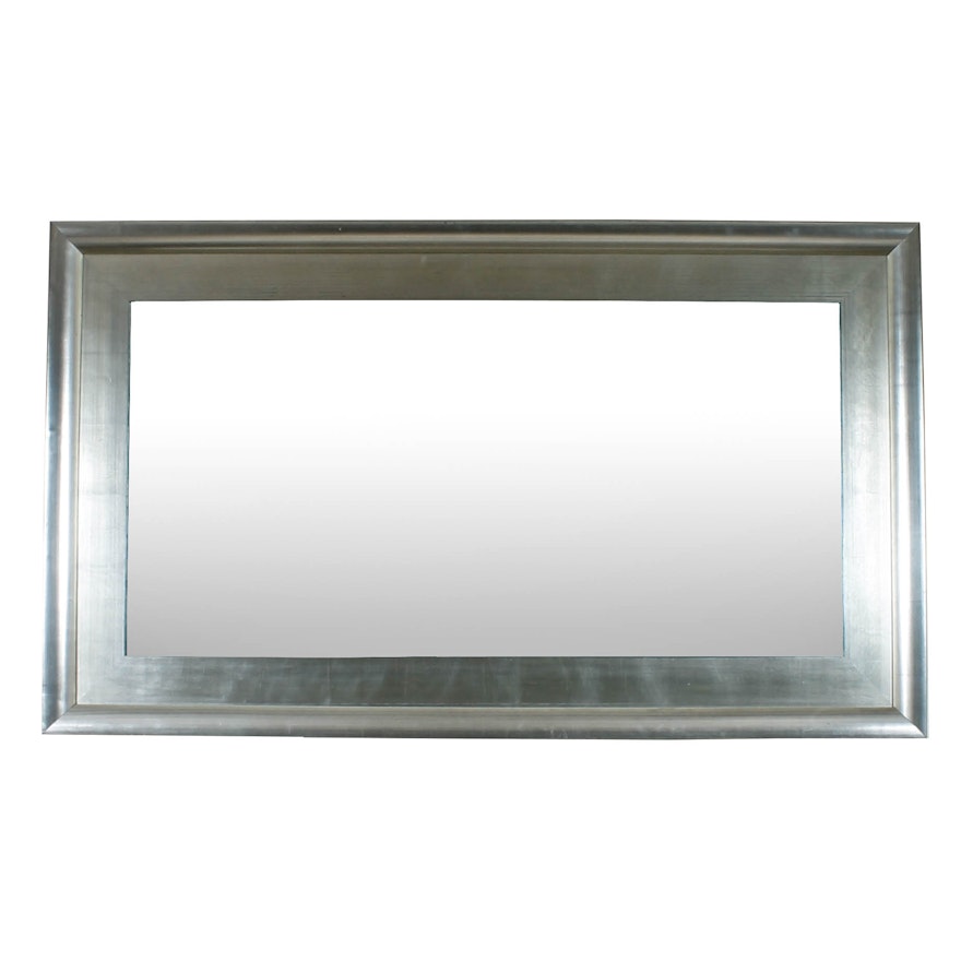 Silver Tone Wall Mirror