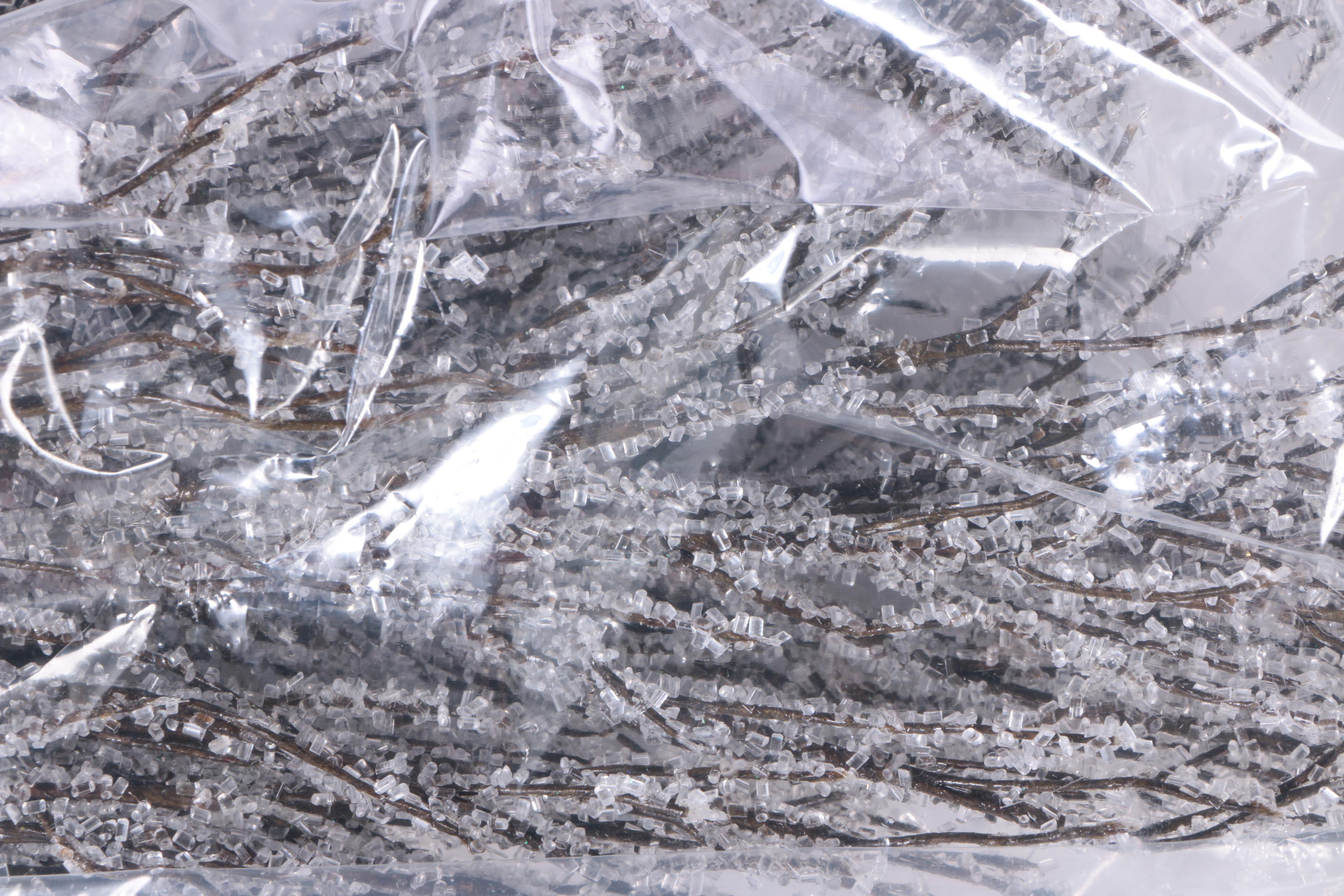 Pair of Fiber Optic Holiday Trees