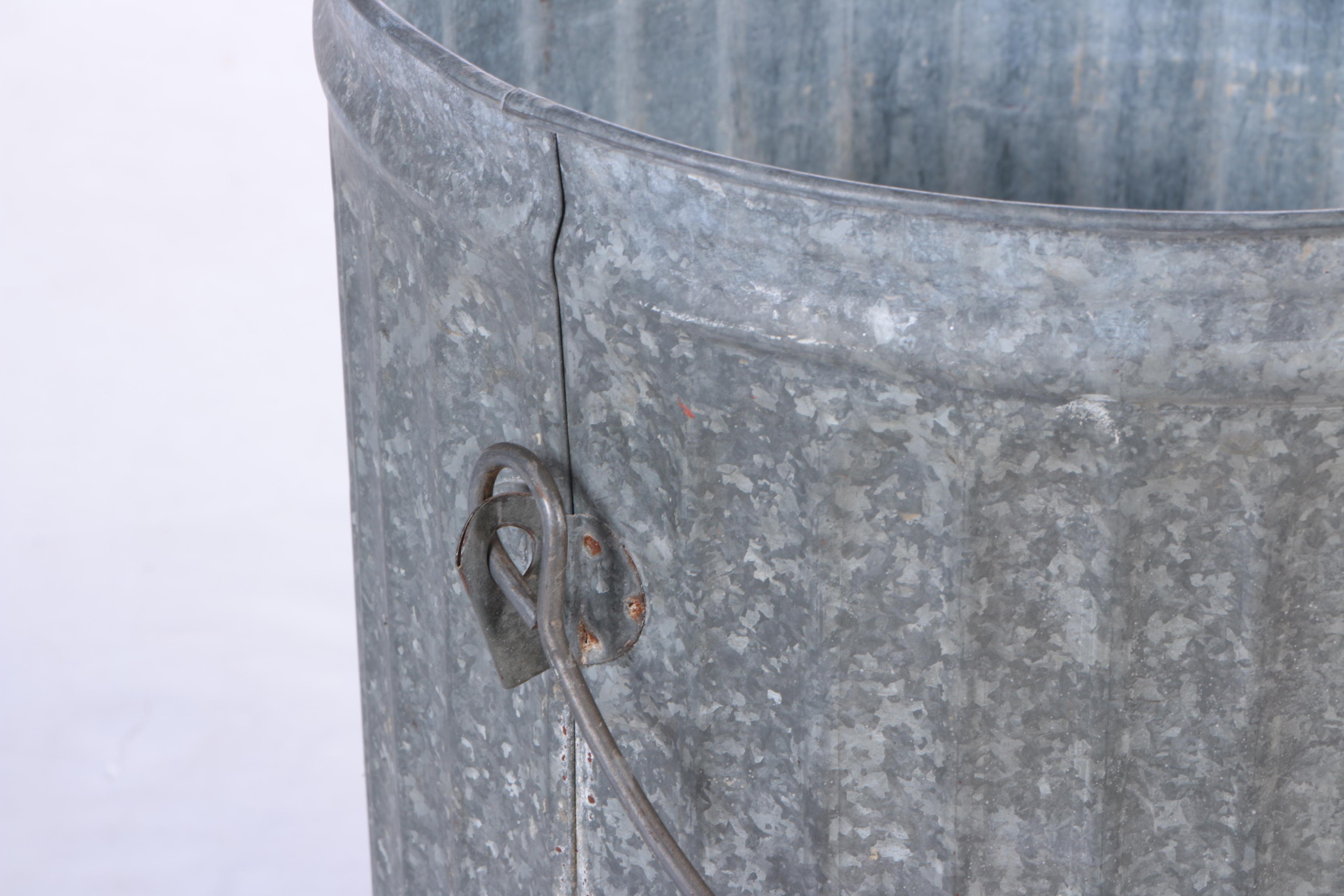 Galvanized Metal Bucket with Spigot