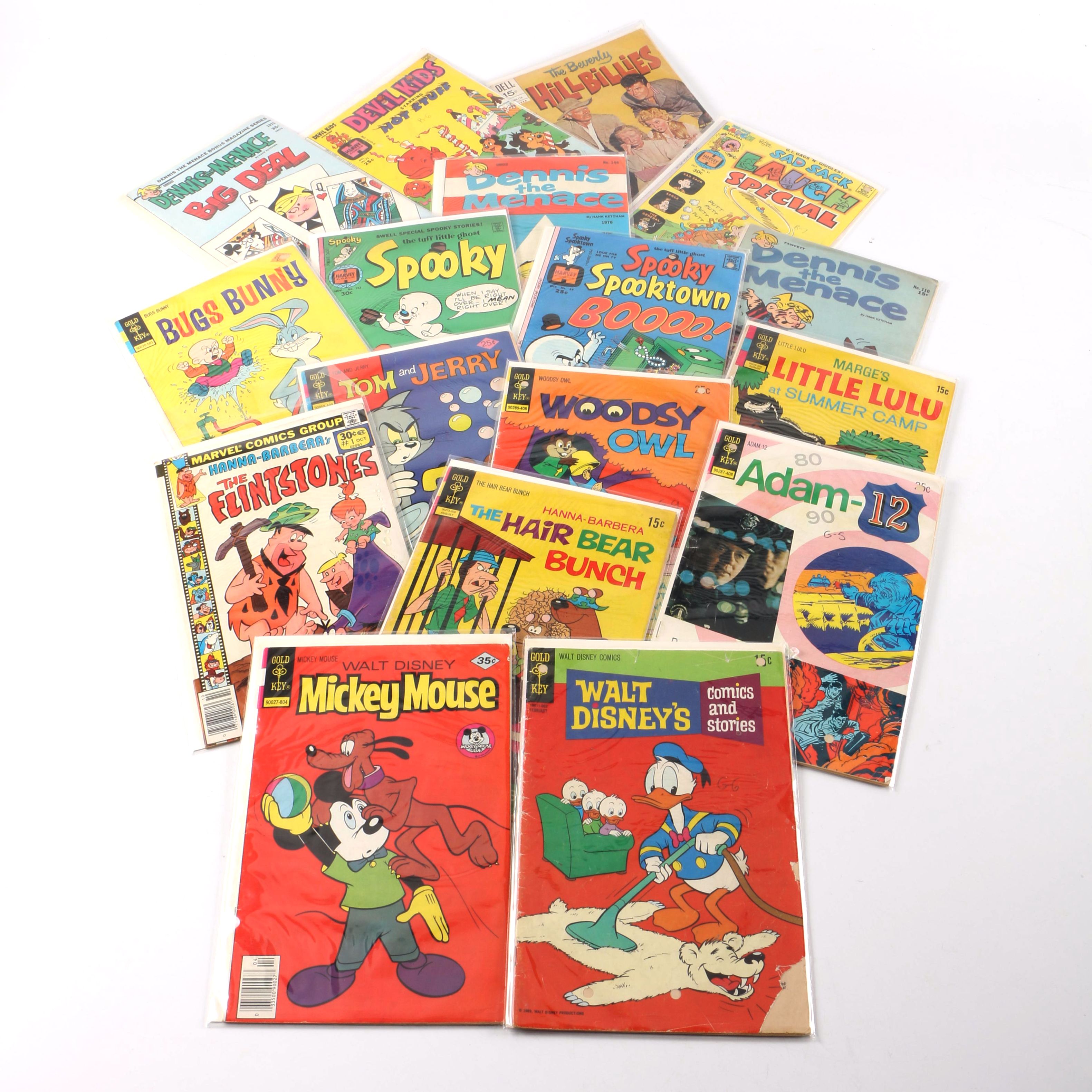 Bronze Age Comic Strip and Cartoon Themed Comic Books