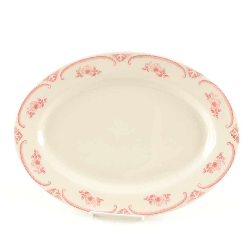 Homer Laughlin "American Rose" Platter