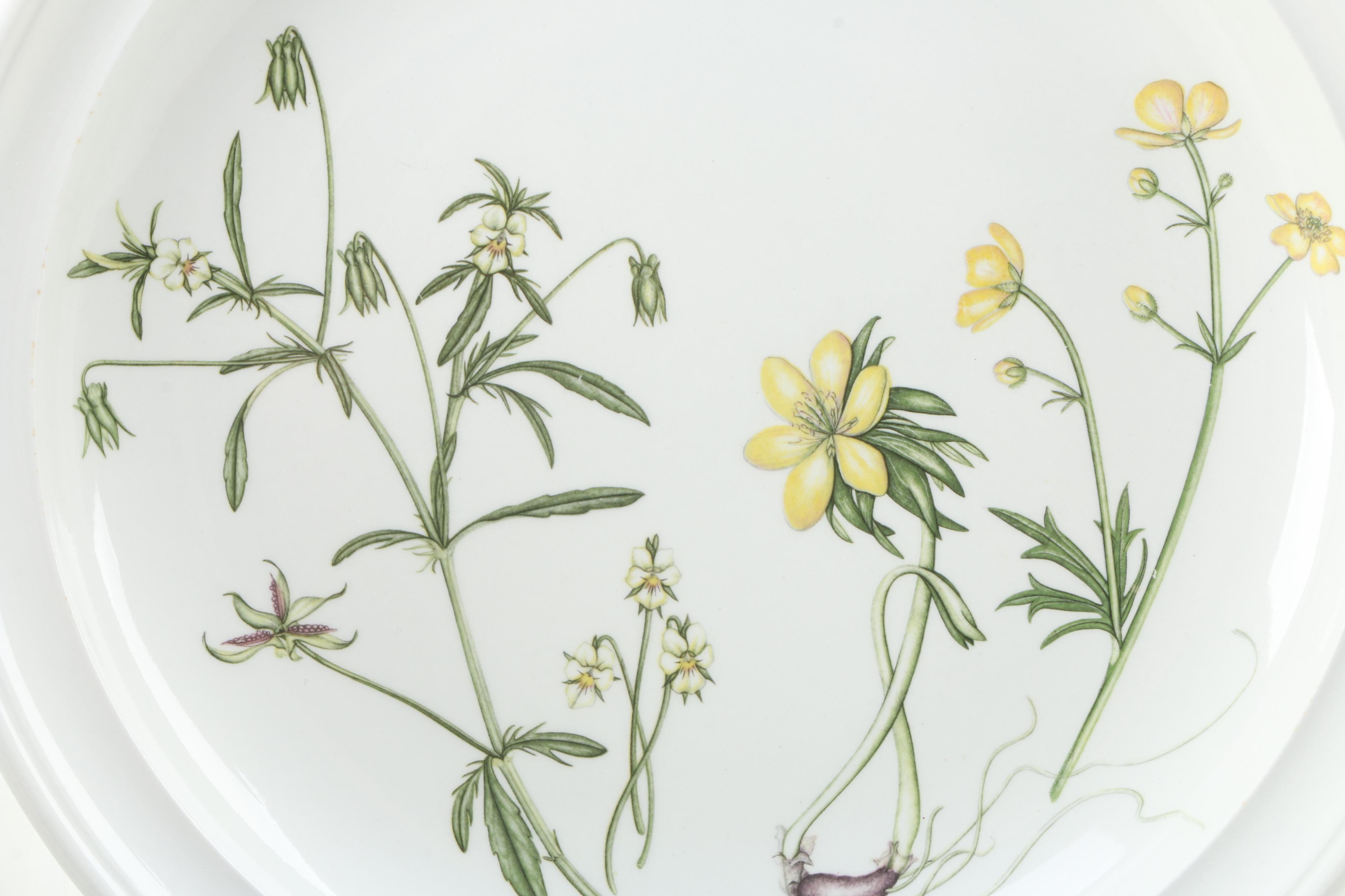 Portmeirion "The Botanic Garden" Holiday Themed Plates