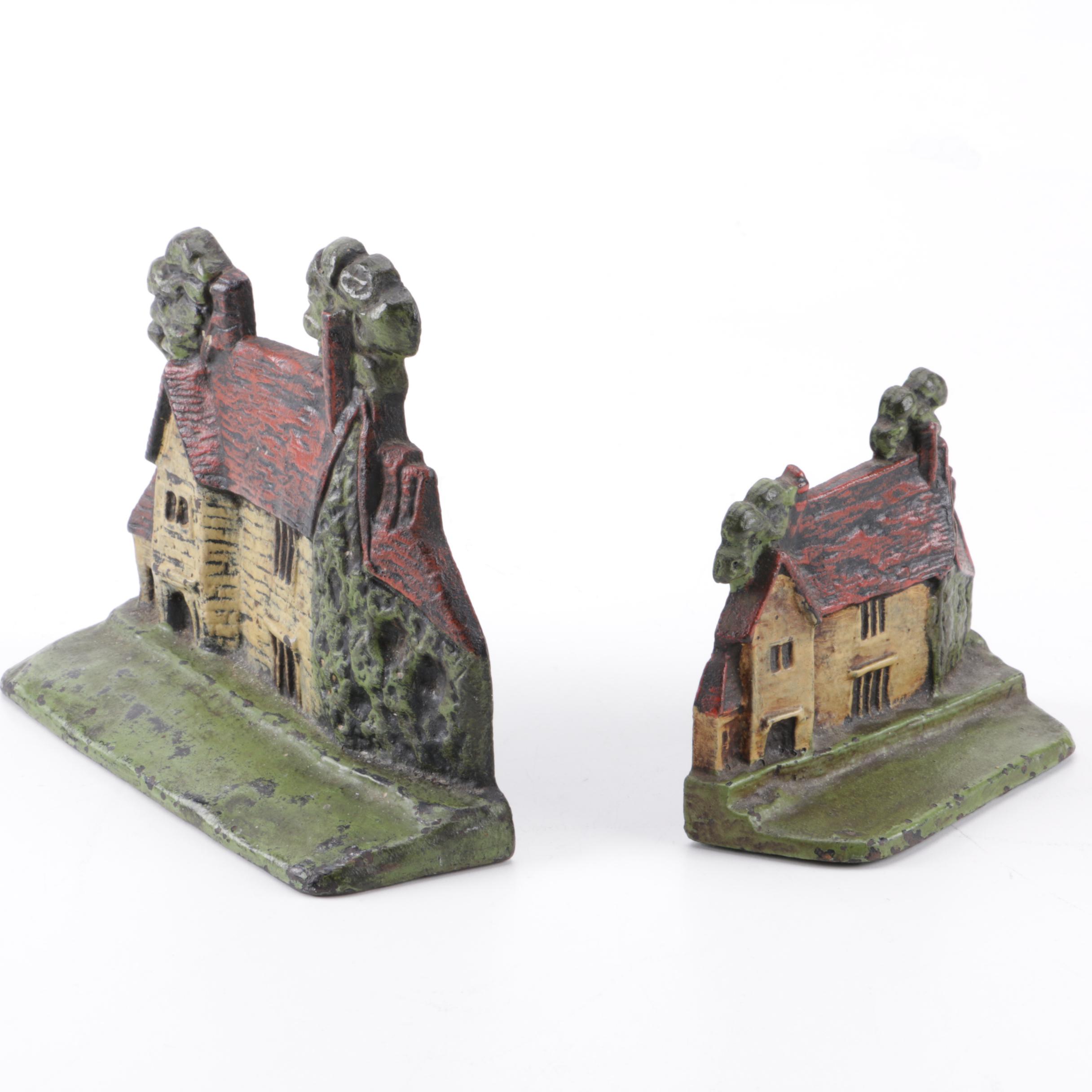 Pair of Cast Iron Homestead Doorstops