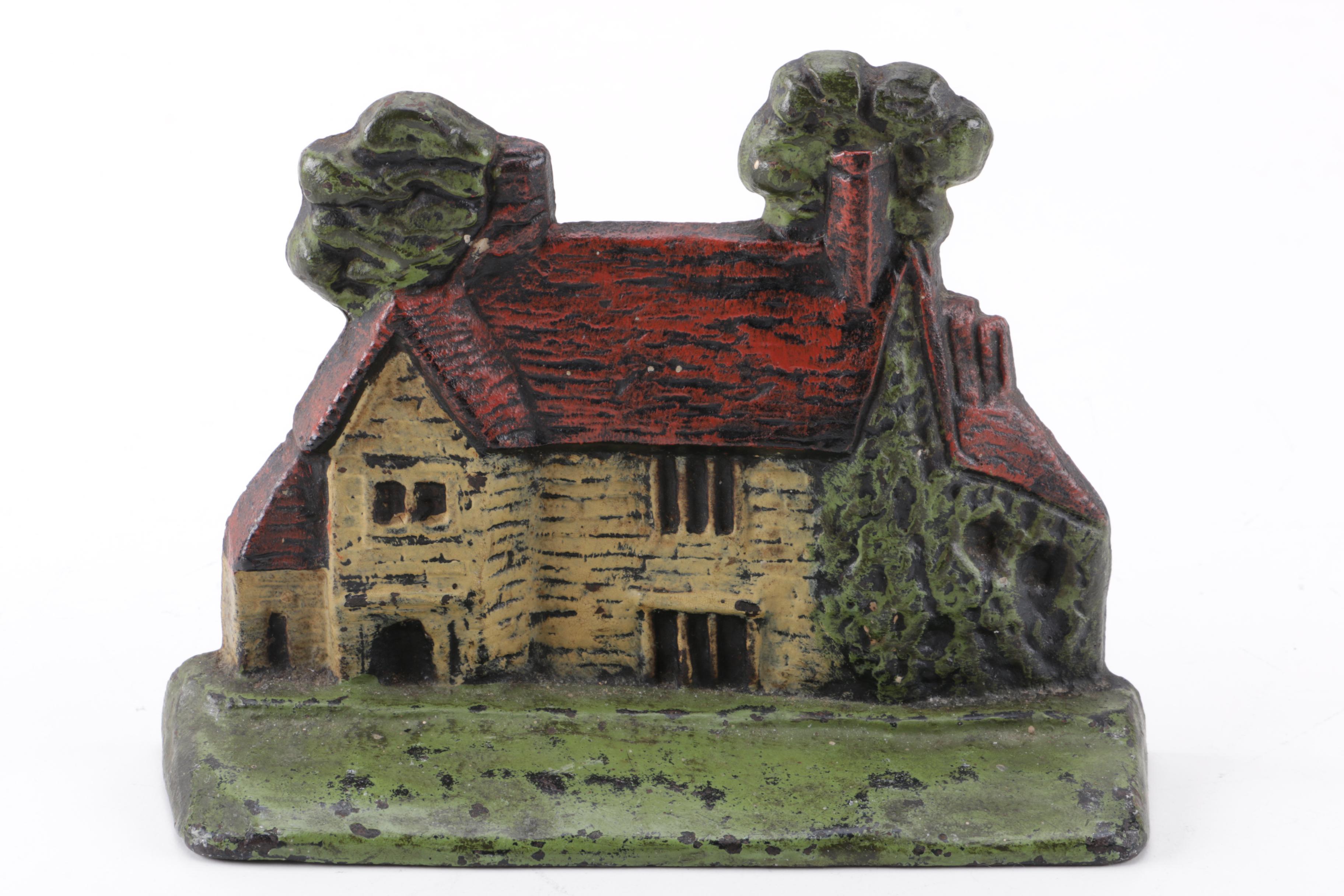 Pair of Cast Iron Homestead Doorstops