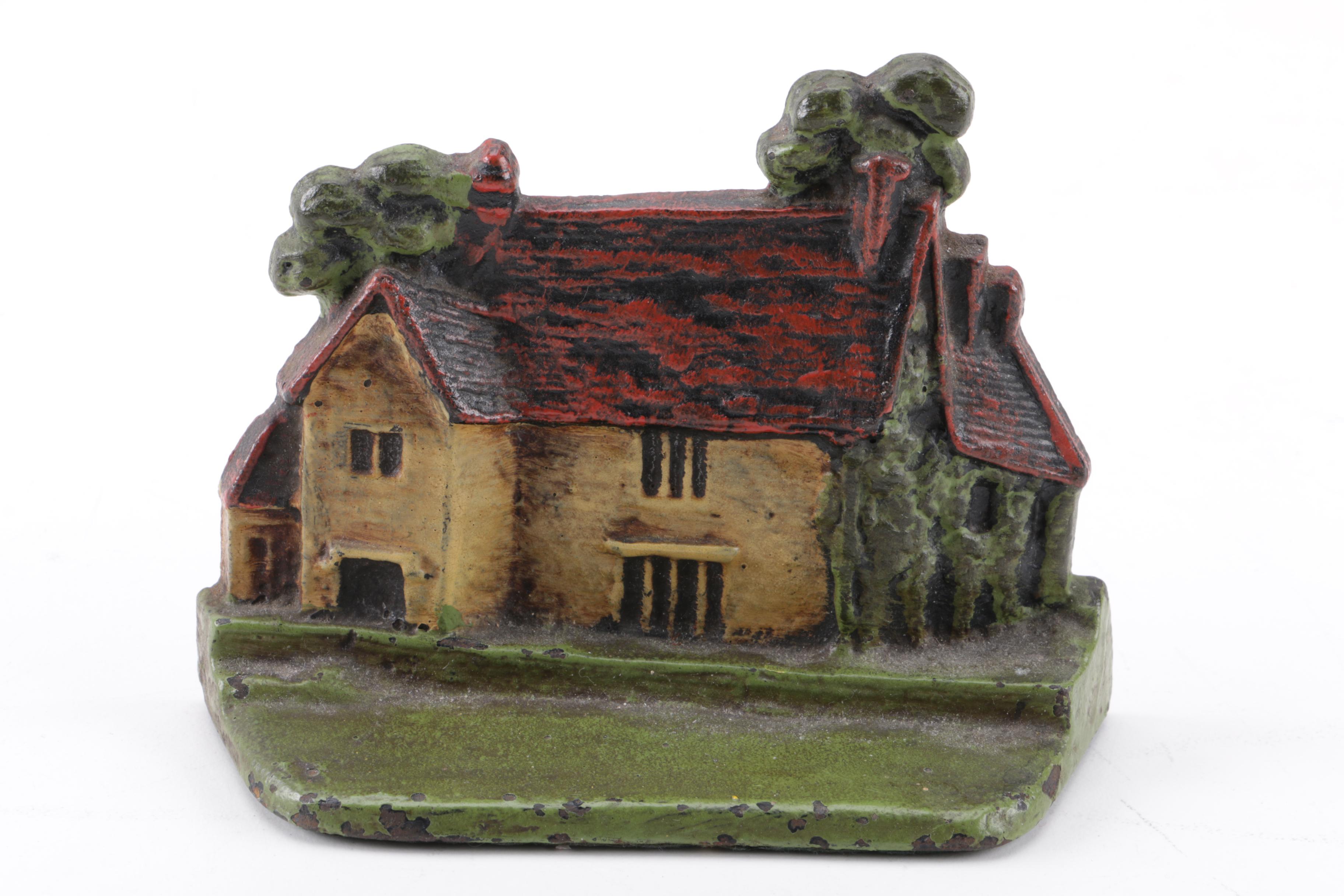 Pair of Cast Iron Homestead Doorstops
