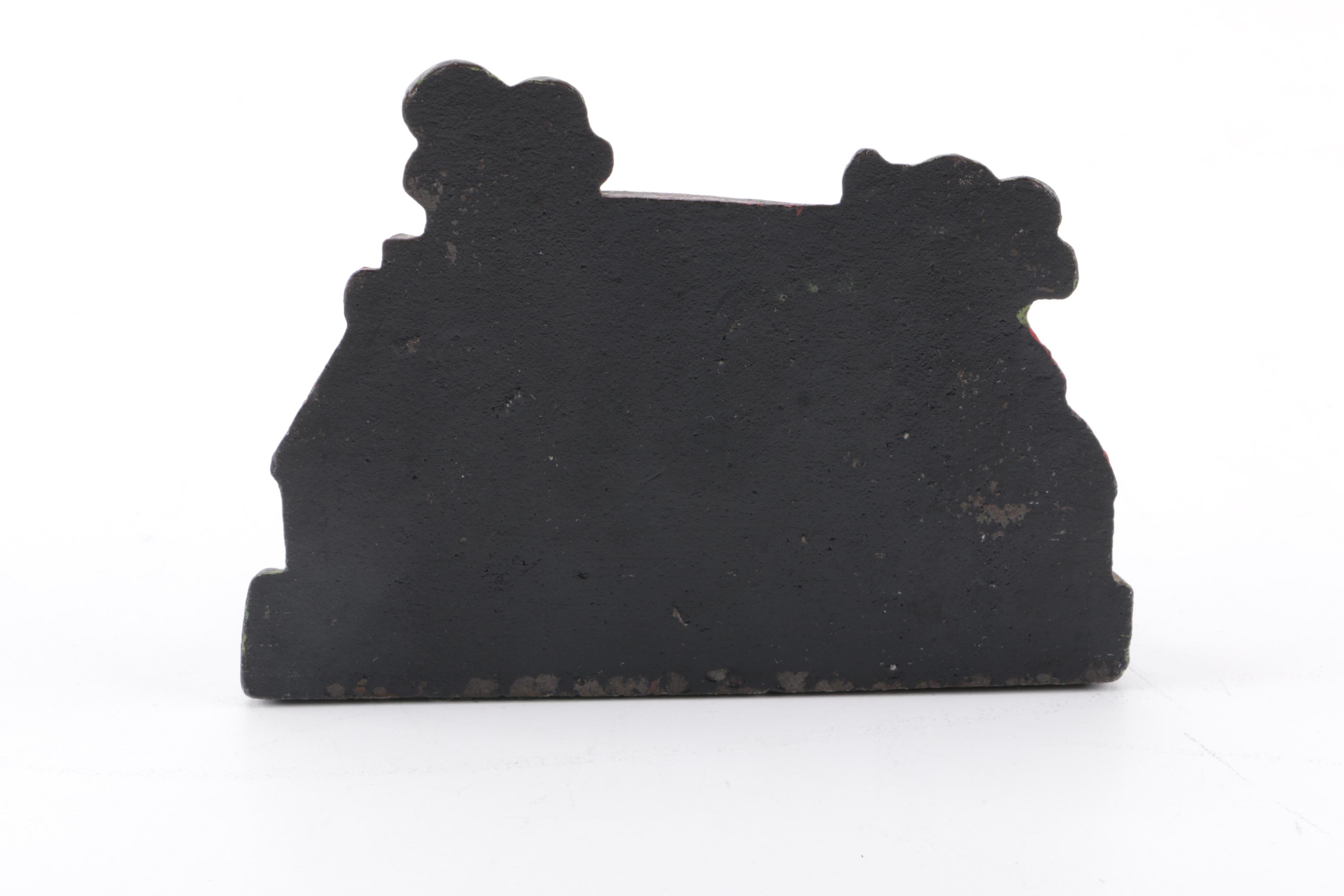 Pair of Cast Iron Homestead Doorstops