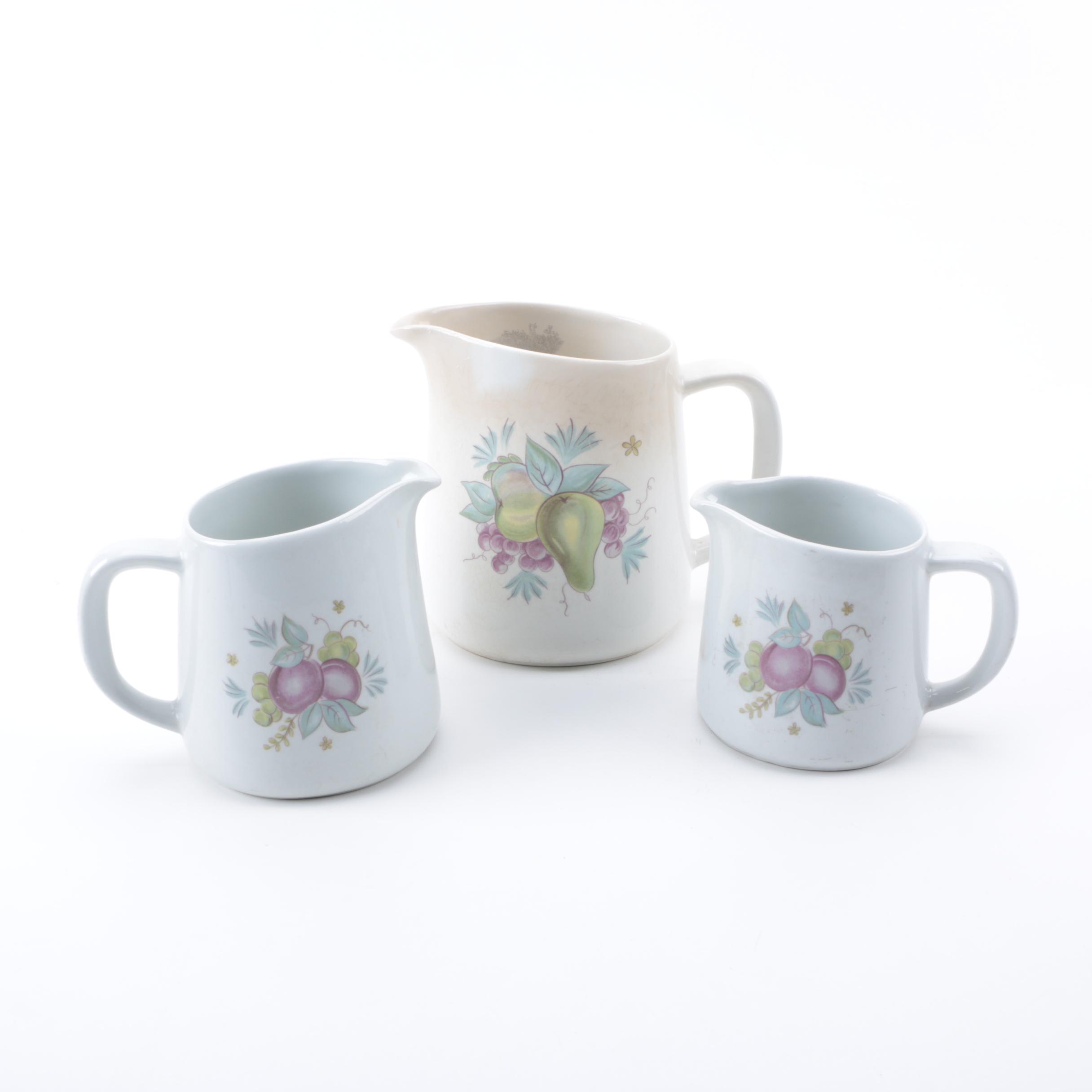 Vintage Arabia Ceramic Pitchers