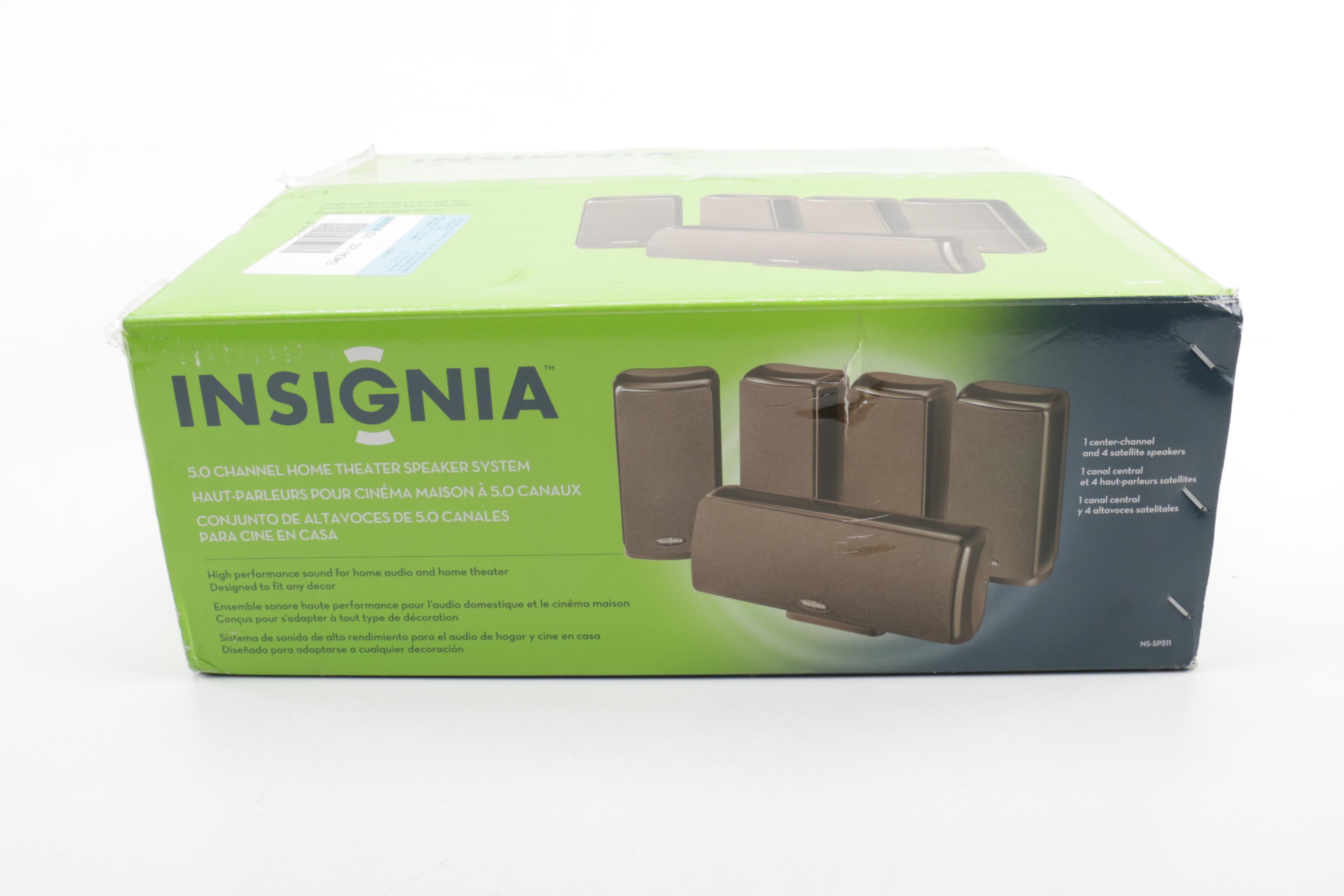 Insignia 5.0 Home Theater Speaker System