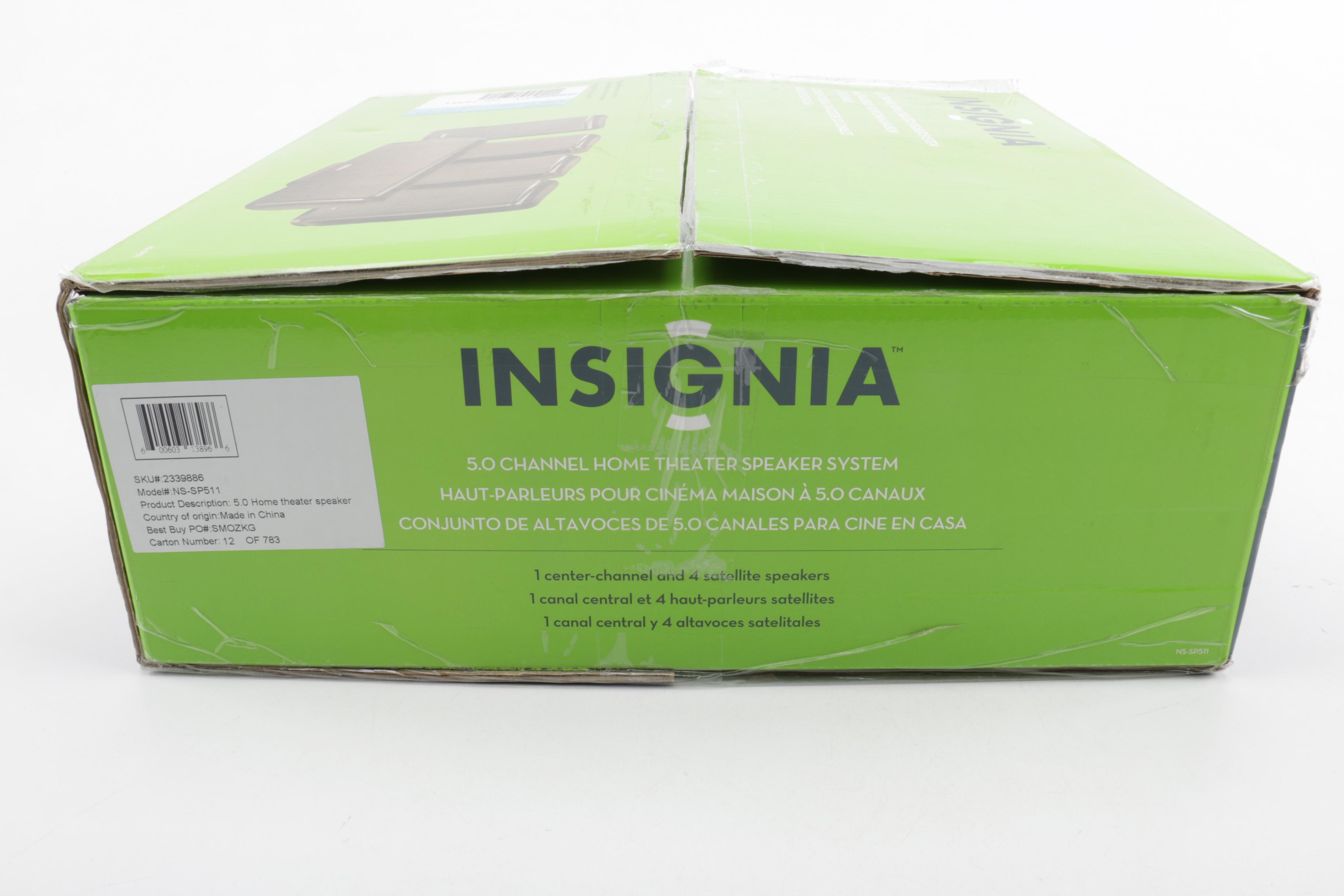 Insignia 5.0 Home Theater Speaker System