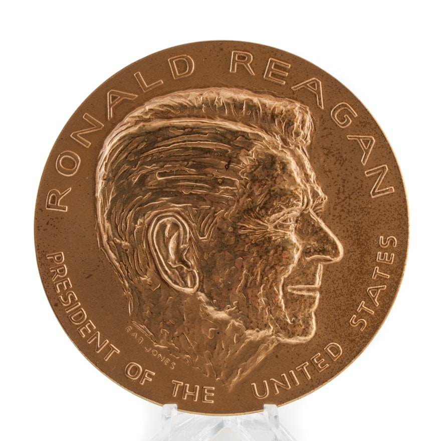 Ronald Reagan Bronze Inaugural Medal