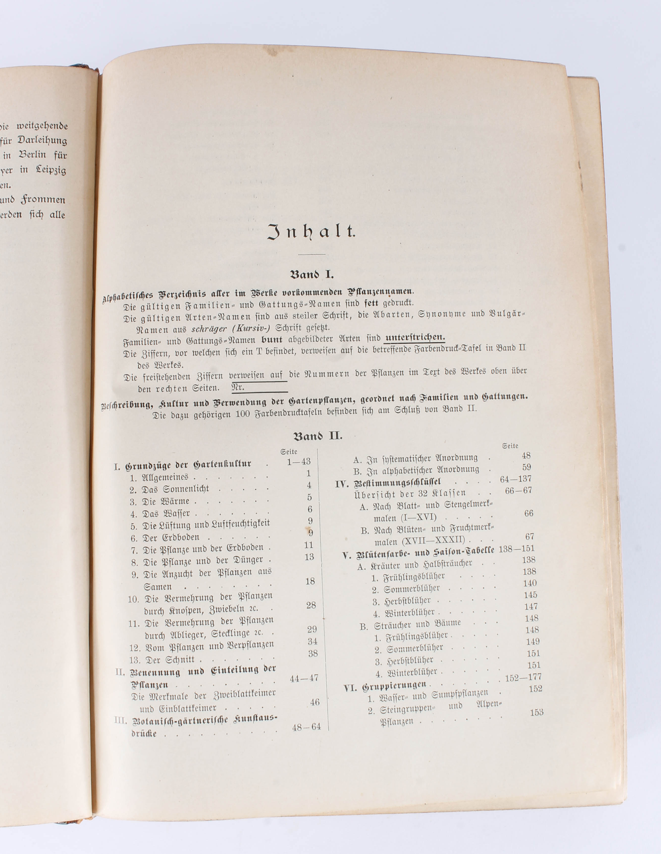 Antique Two-Volume Set of German "Blumengärtnerei" Plant Books