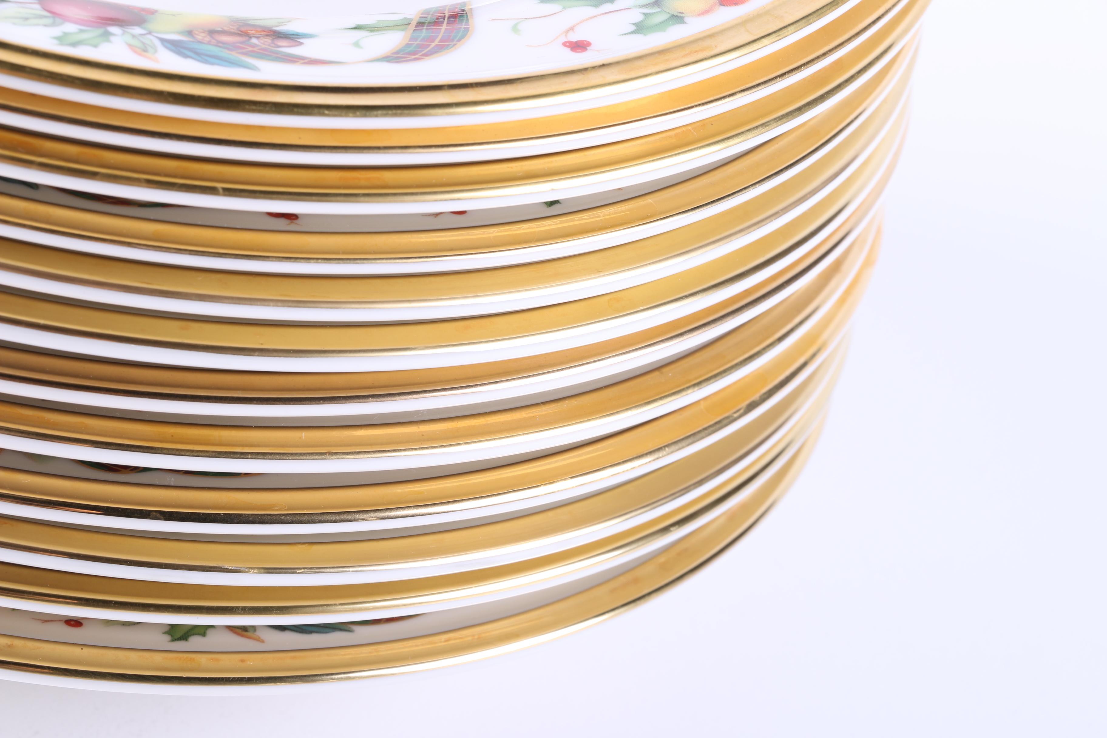 Lenox "Holiday Tartan" Bone China Bowls