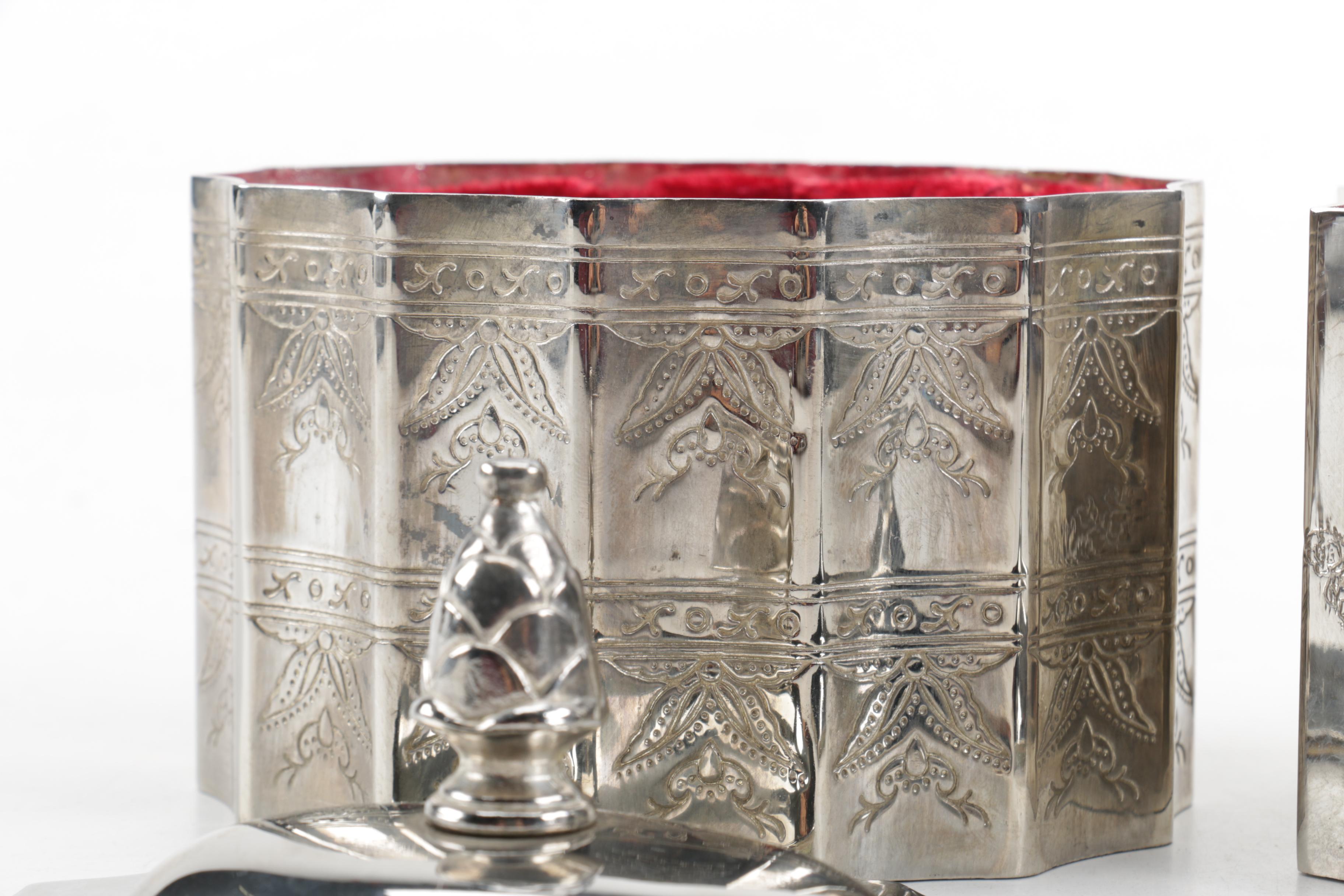 Silver Plate Boxes Including Godinger "Museum Re-Creations"