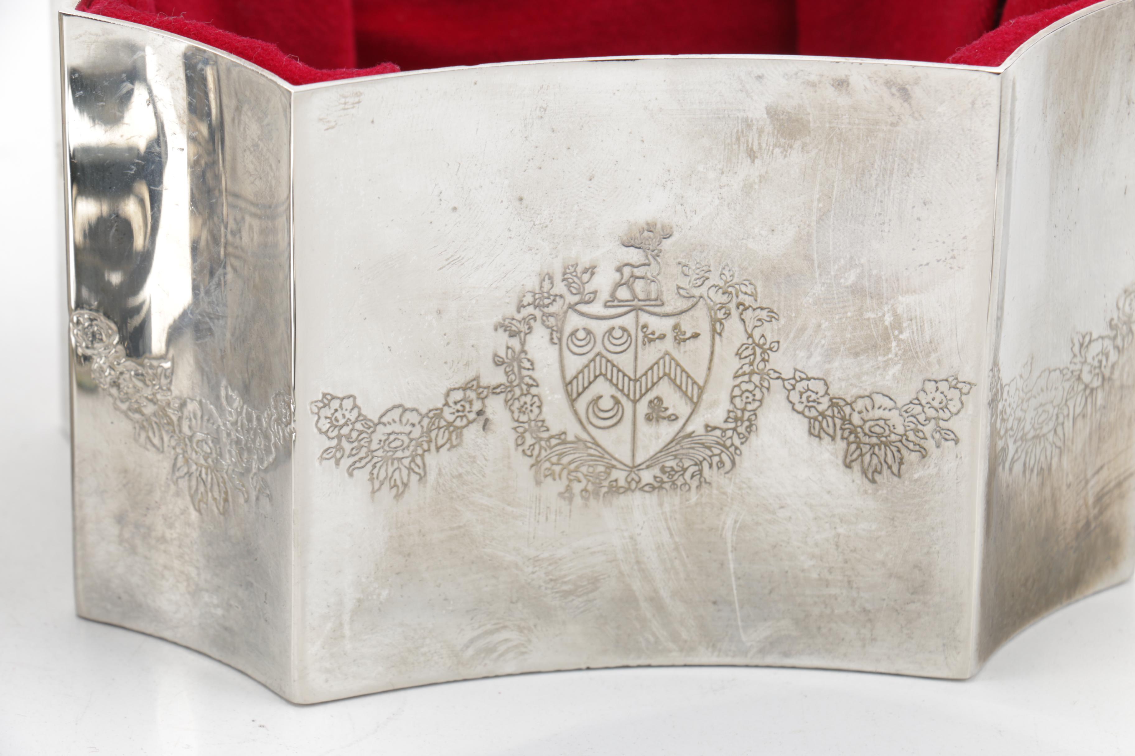 Silver Plate Boxes Including Godinger "Museum Re-Creations"
