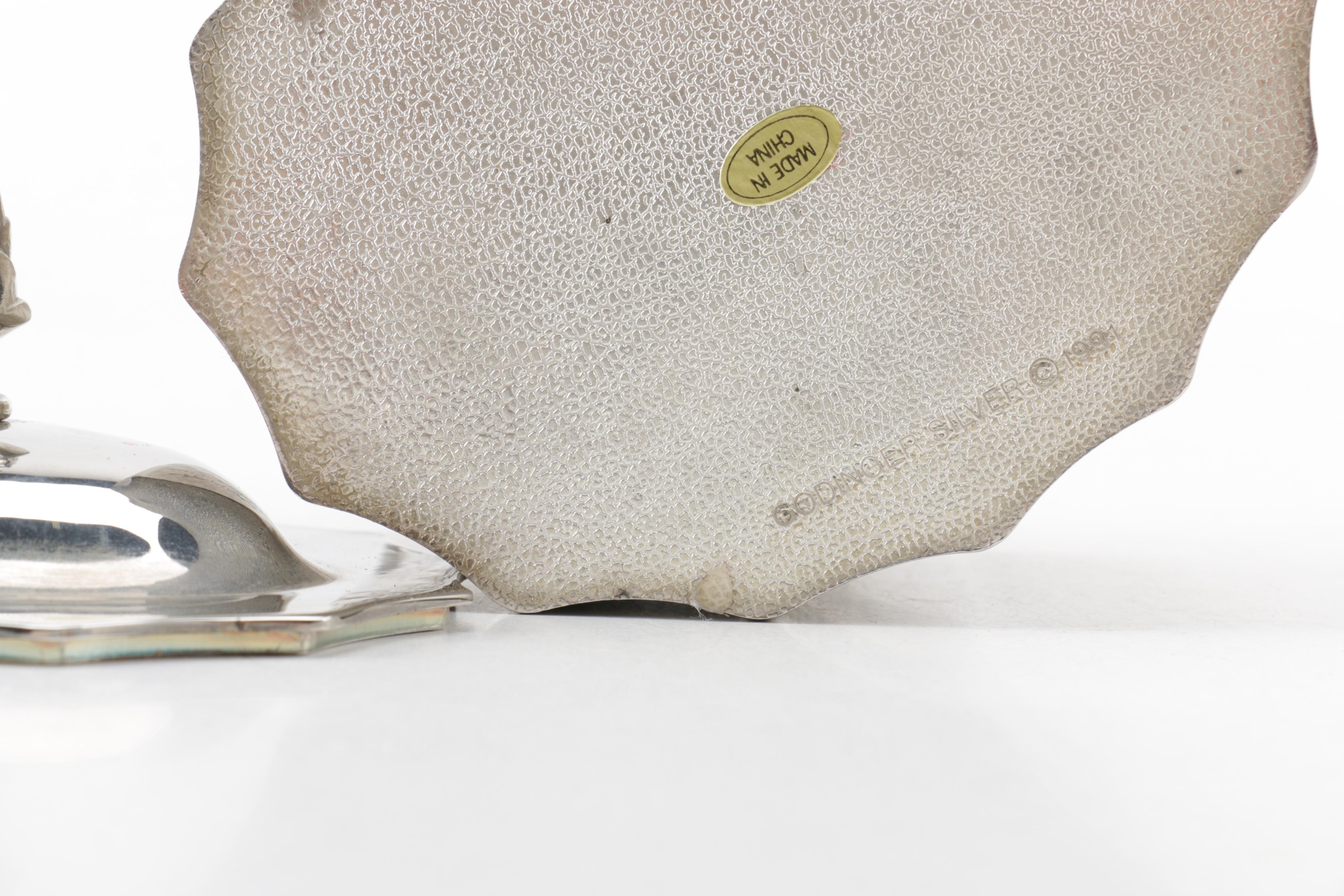 Silver Plate Boxes Including Godinger "Museum Re-Creations"