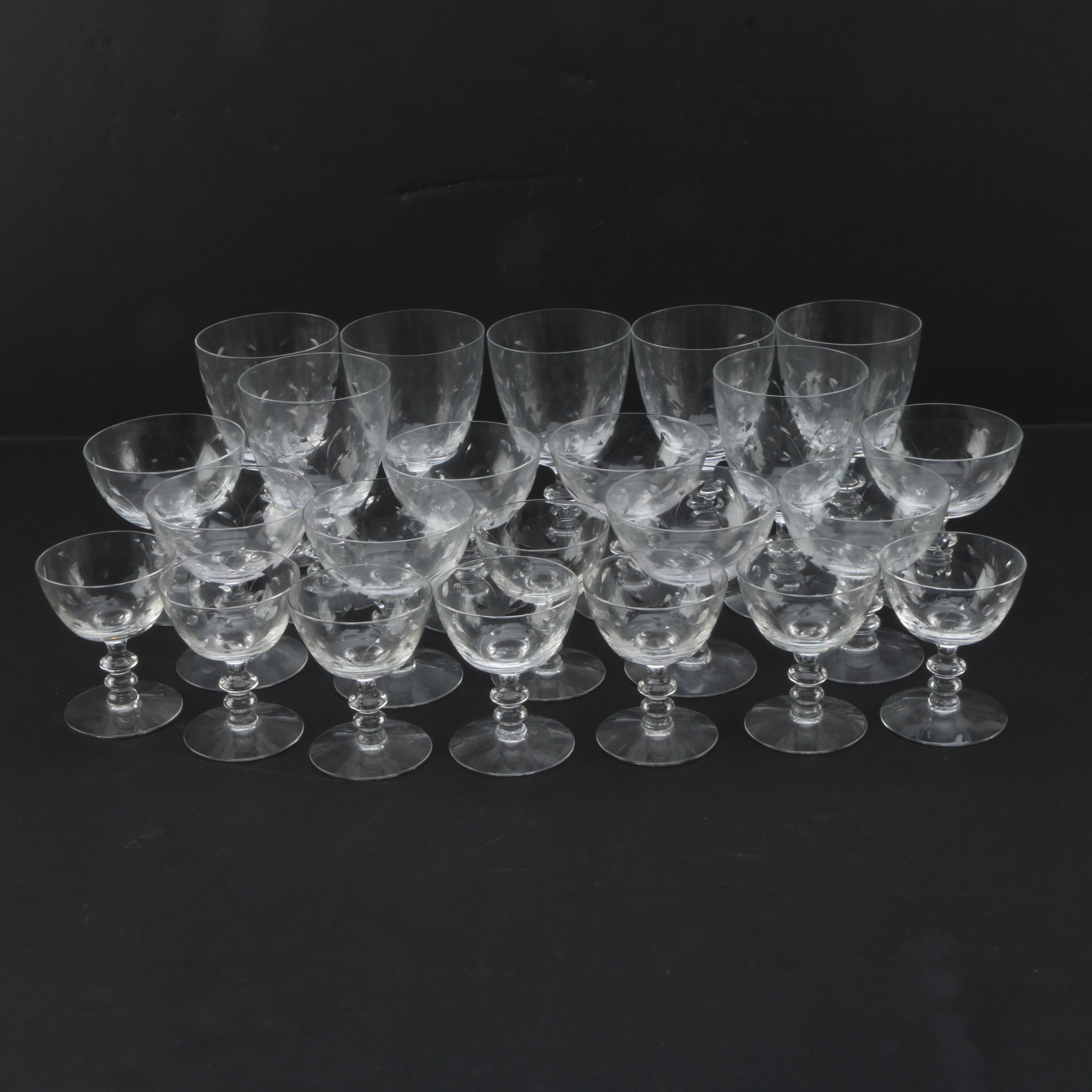 Etched Glassware