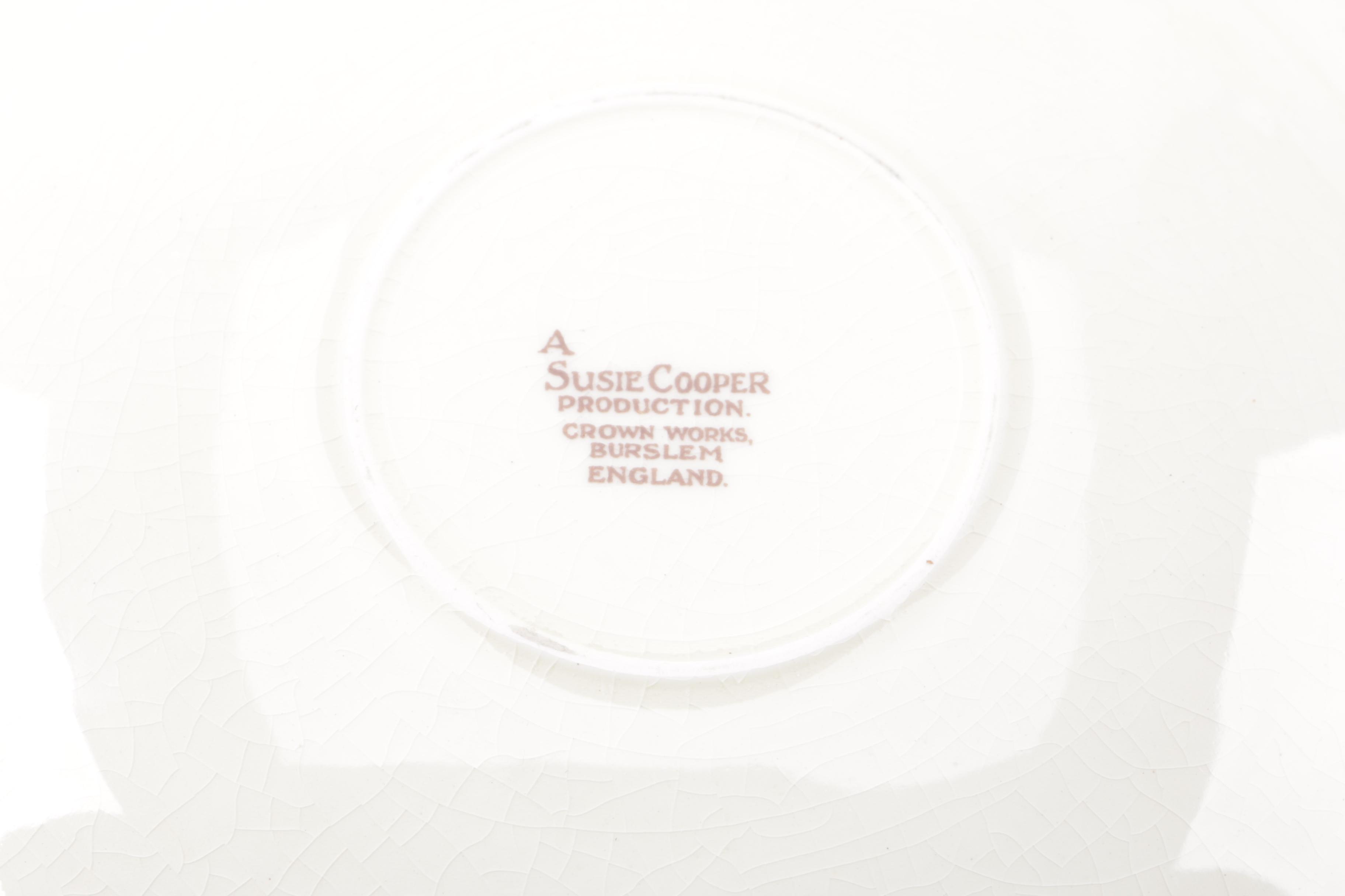 Tea Cups and Saucers including Susie Cooper