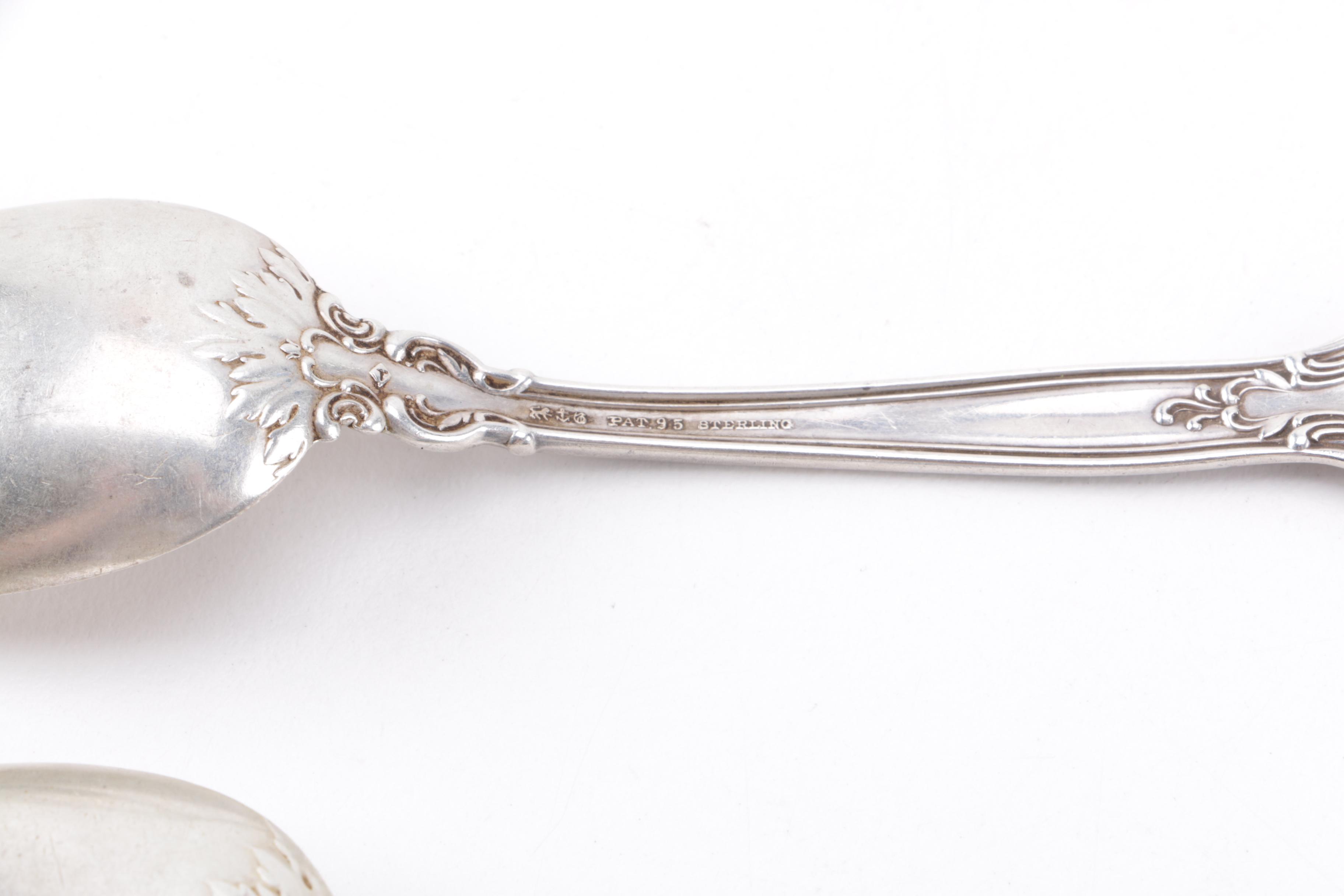 Gorham Sterling Silver "Chantilly" Spoons