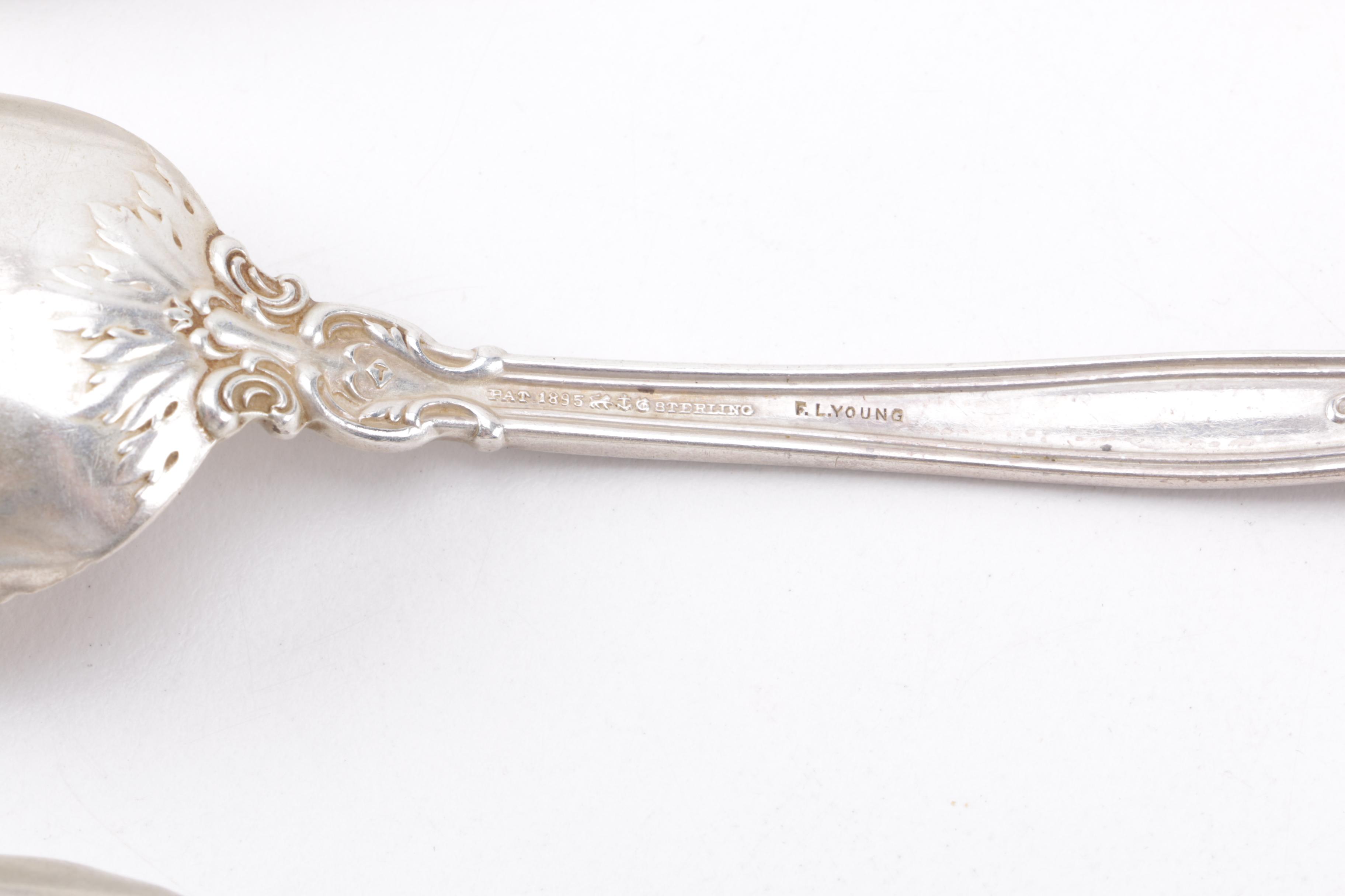 Gorham Sterling Silver "Chantilly" Spoons