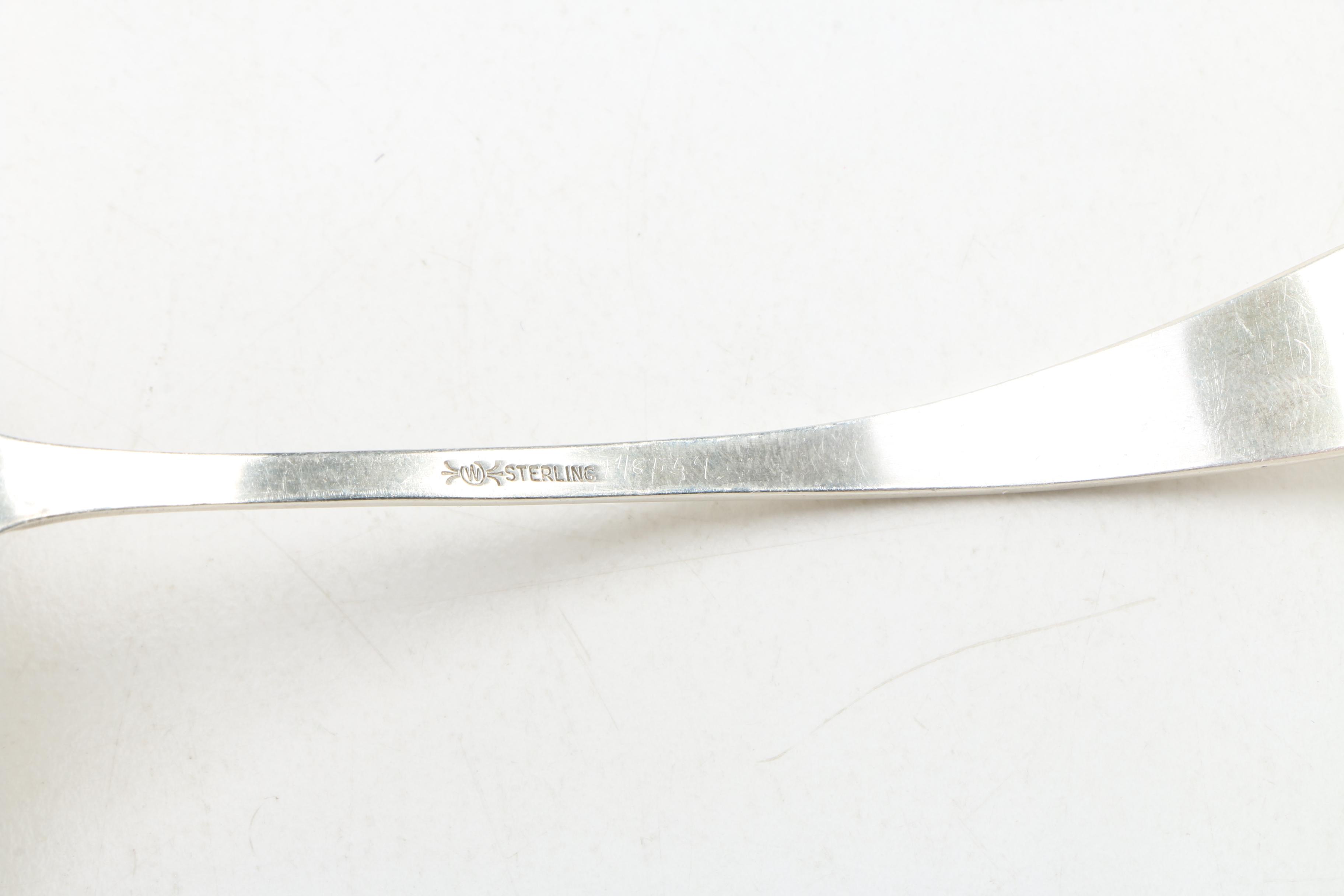 Sterling Silver Utensils Featuring Gorham