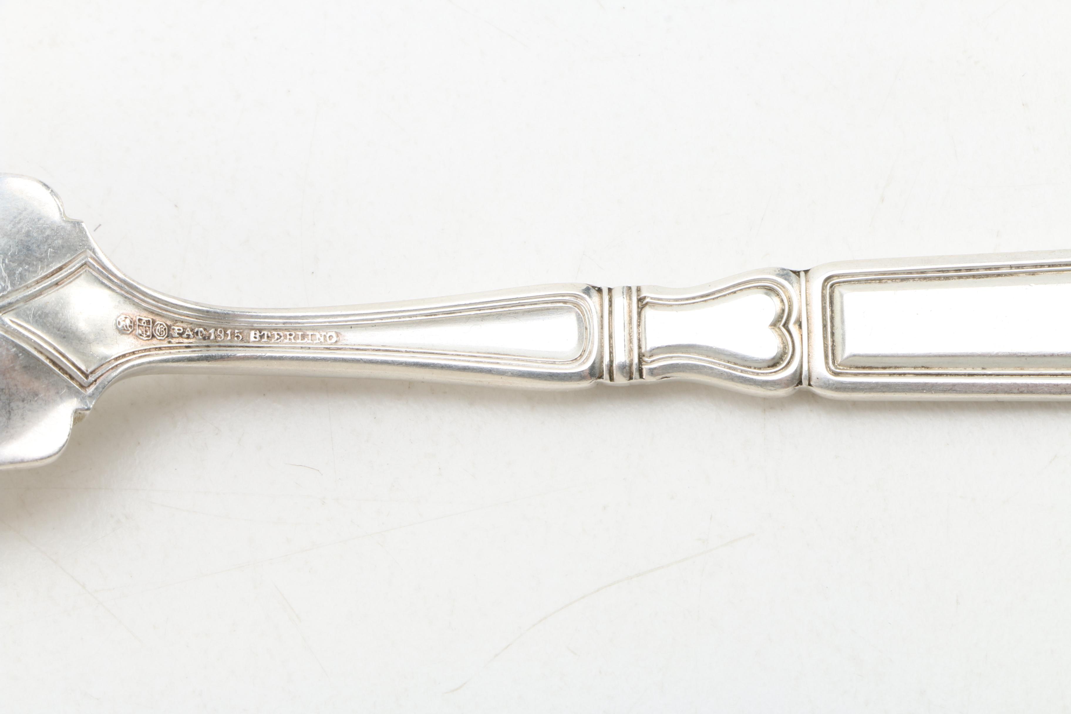 Sterling Silver Utensils Featuring Gorham