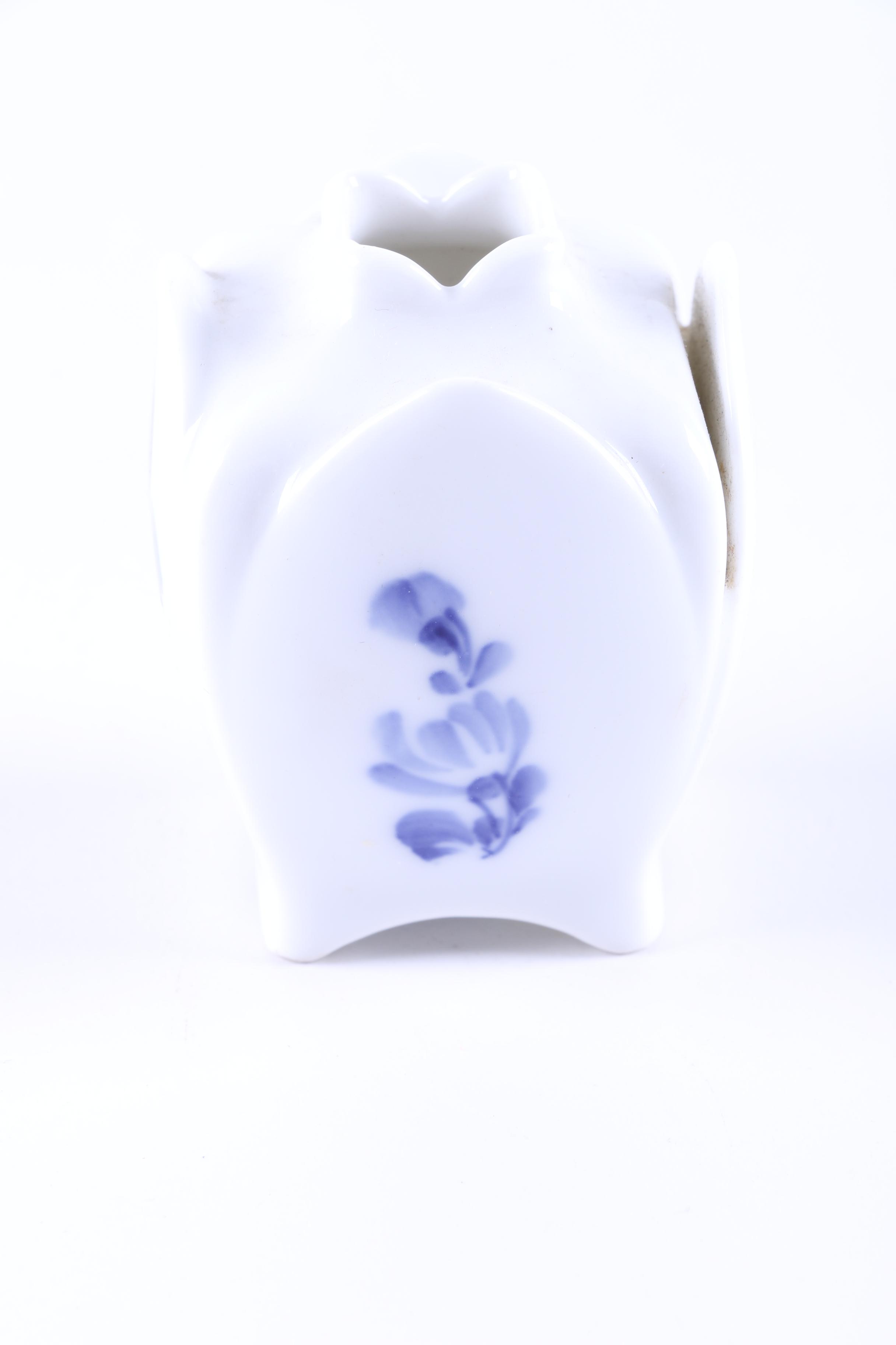 Bing & Grondahl and Royal Copenhagen "Little Boy" Figurine and Miniature Vase