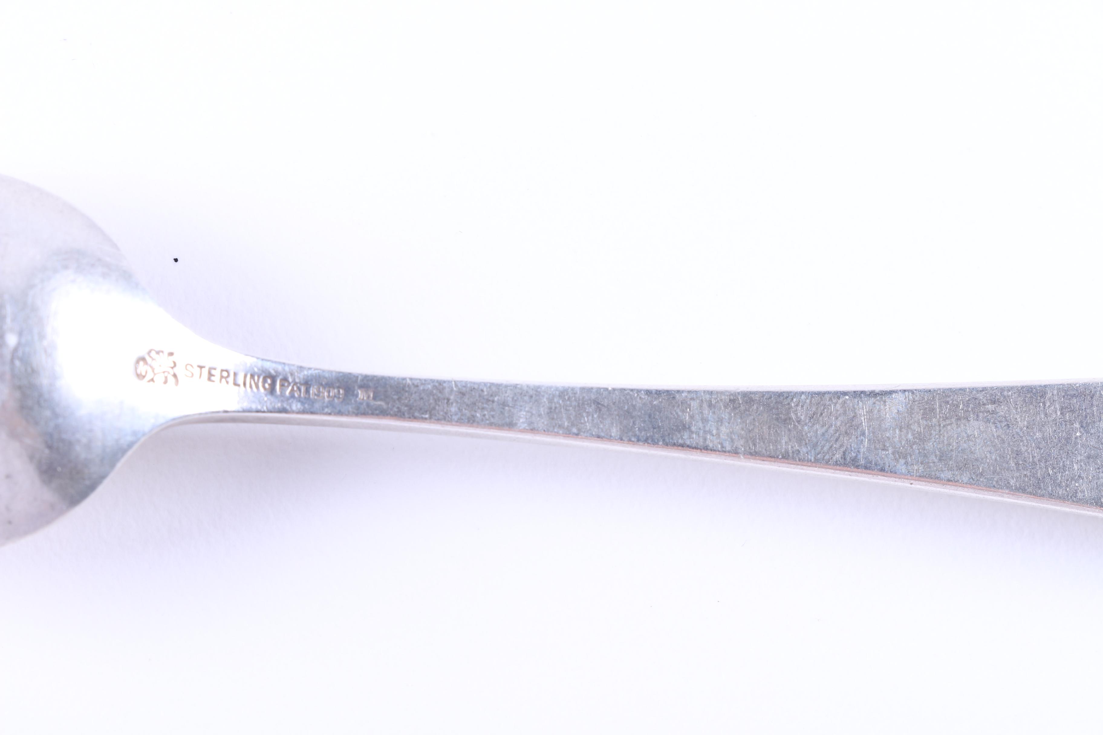 Duhme & Co. and Other Sterling Silver Spoons