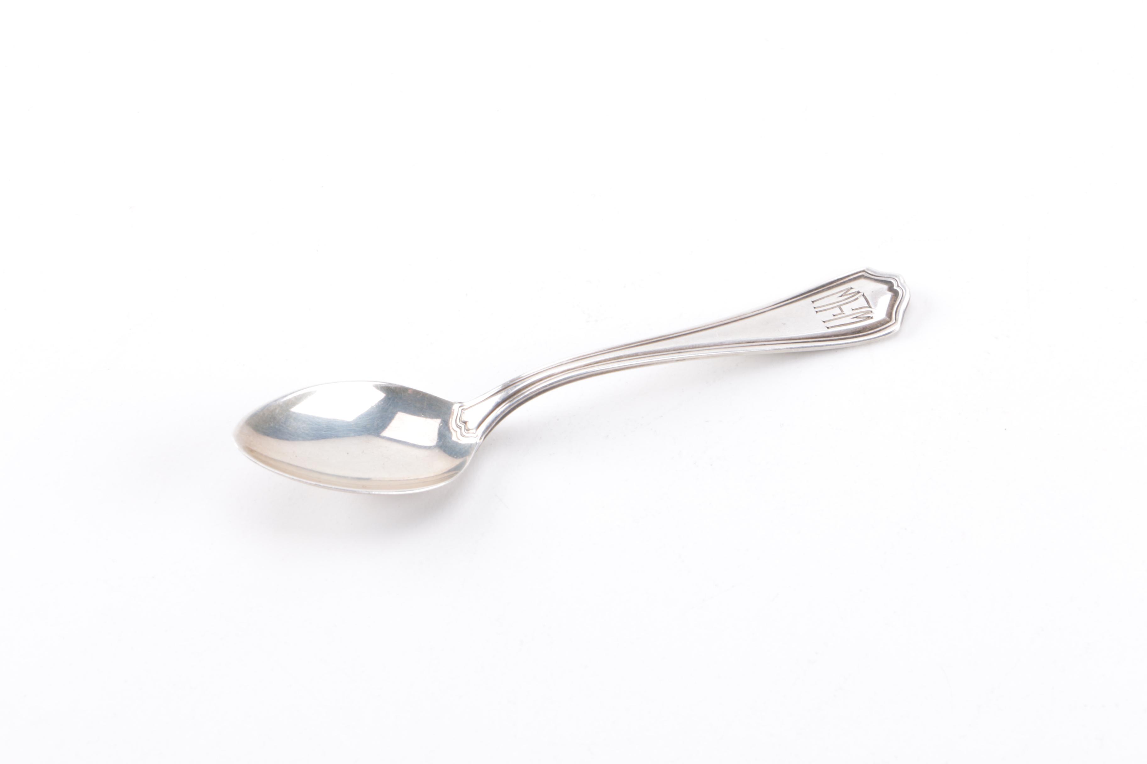 Reed & Barton "Hepplewhite" Spoon and Other Sterling Silver Tableware