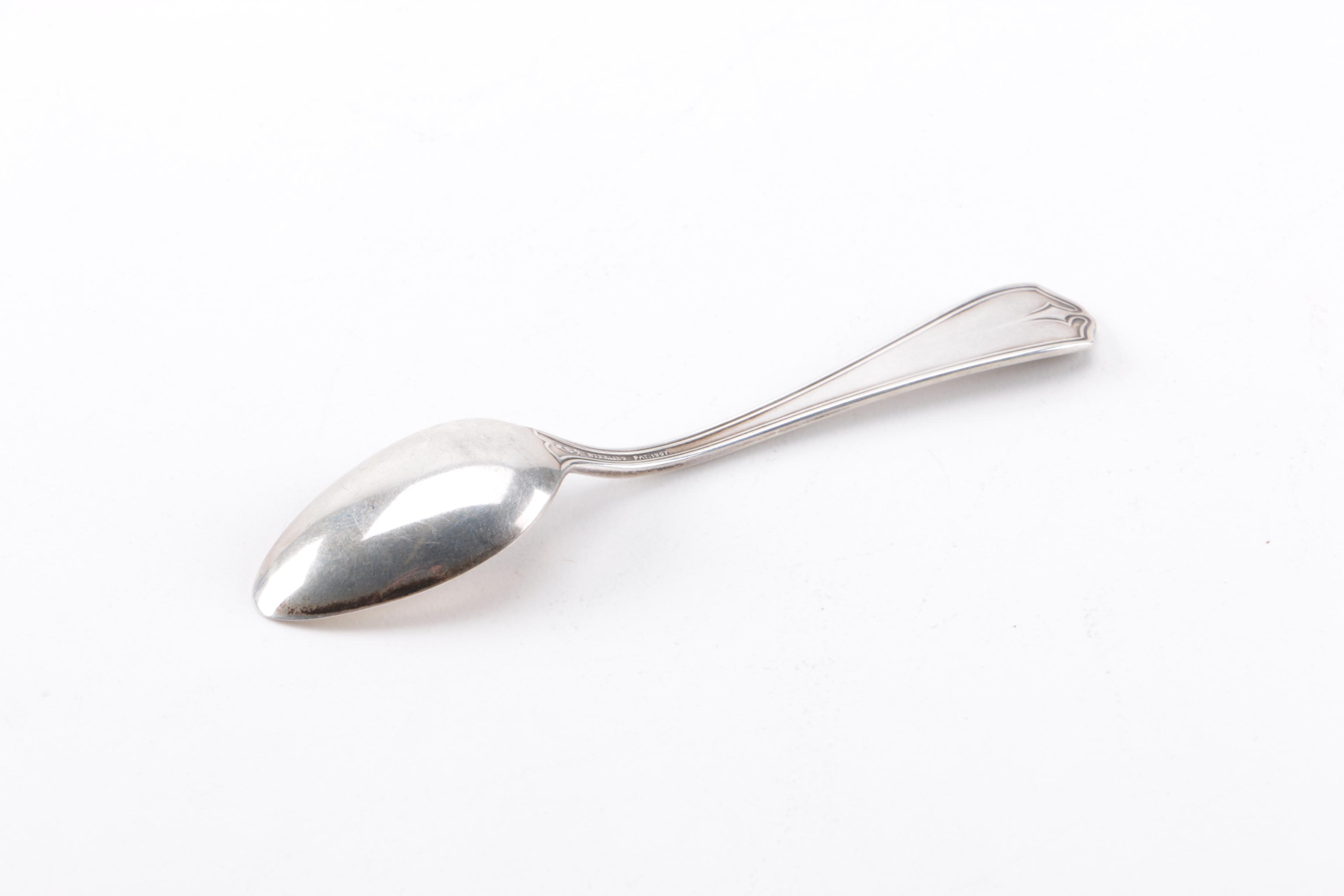 Reed & Barton "Hepplewhite" Spoon and Other Sterling Silver Tableware