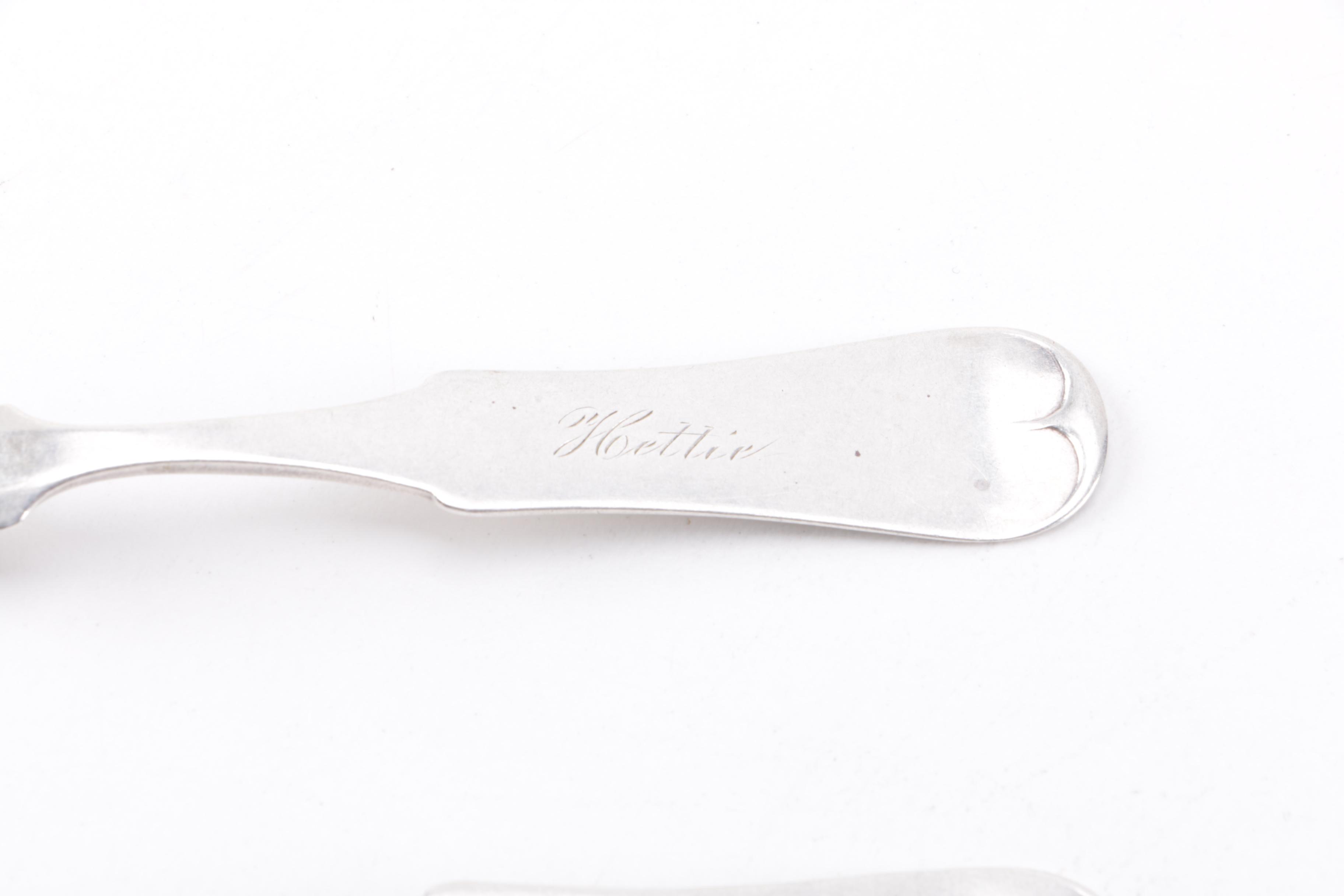Duhme & Co. and Other Sterling Silver Spoons