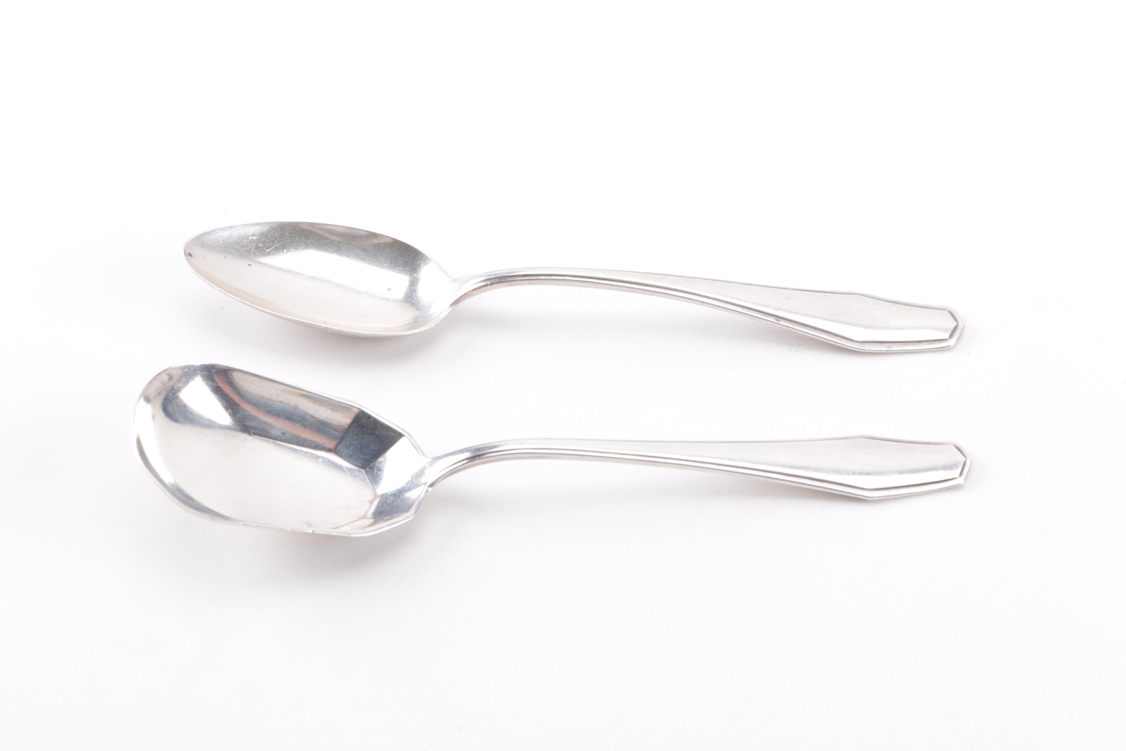 Duhme & Co. and Other Sterling Silver Spoons