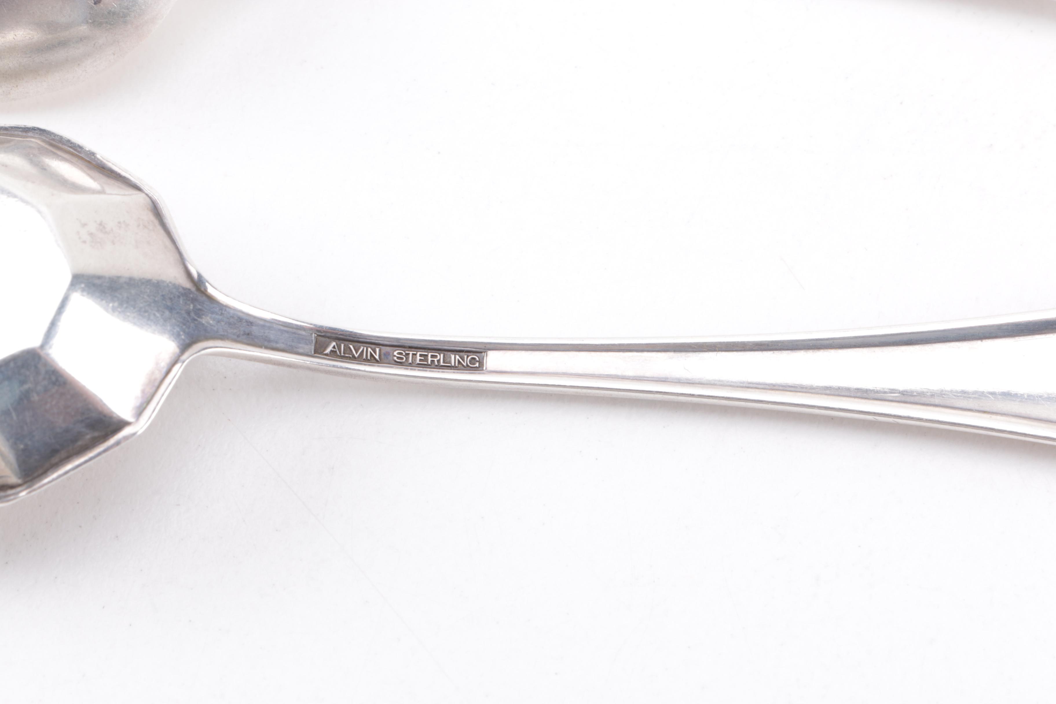 Duhme & Co. and Other Sterling Silver Spoons