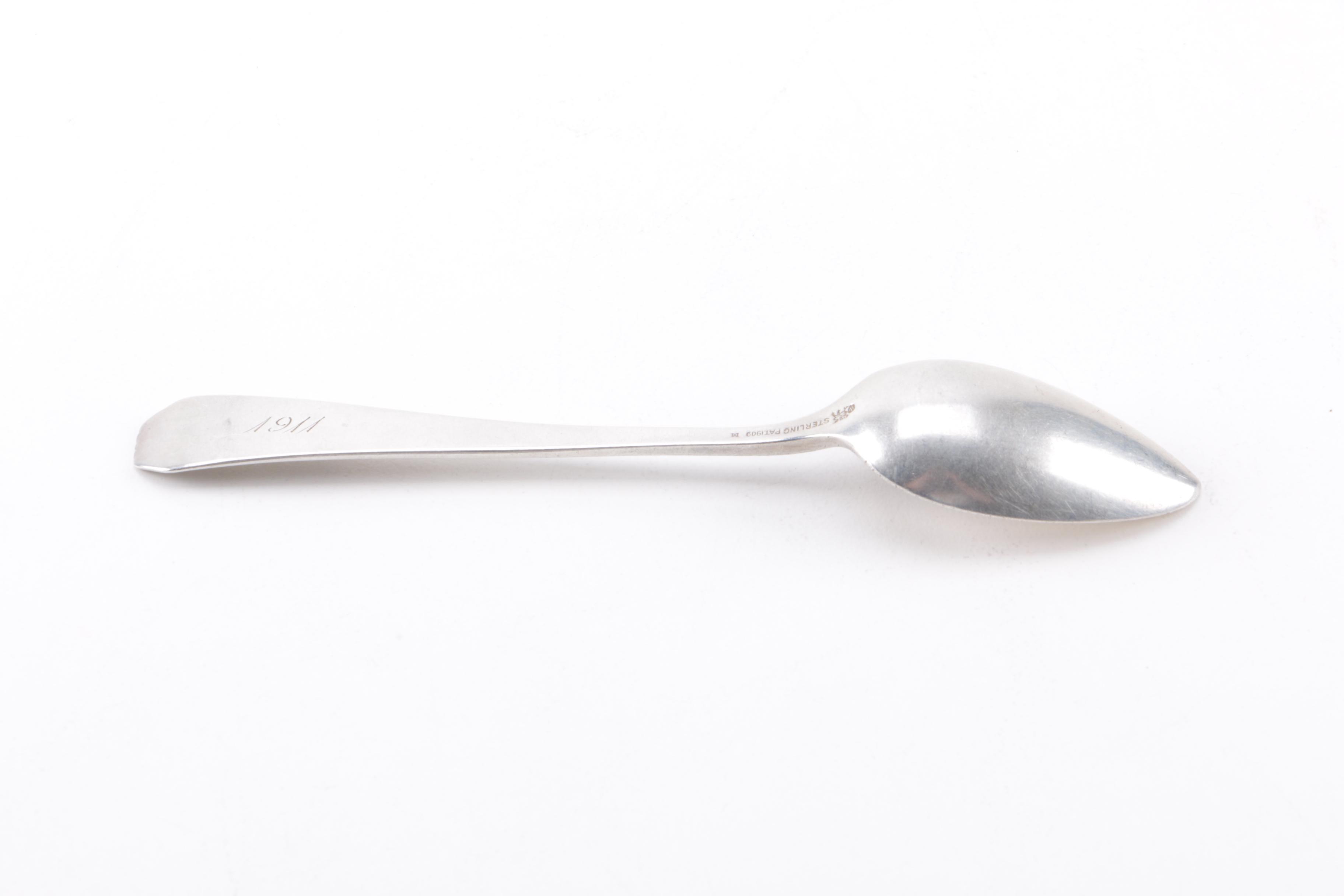 Duhme & Co. and Other Sterling Silver Spoons