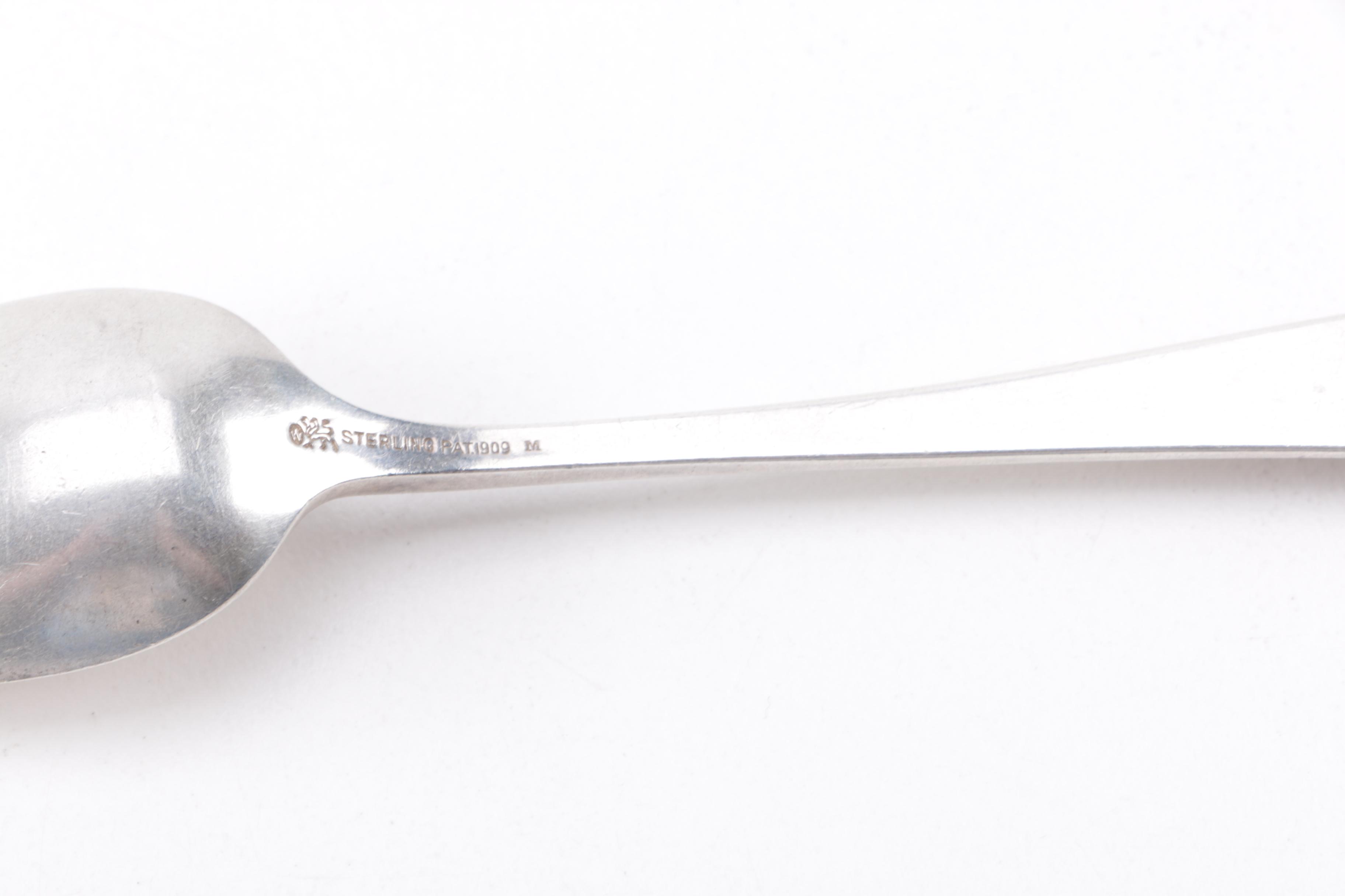 Duhme & Co. and Other Sterling Silver Spoons