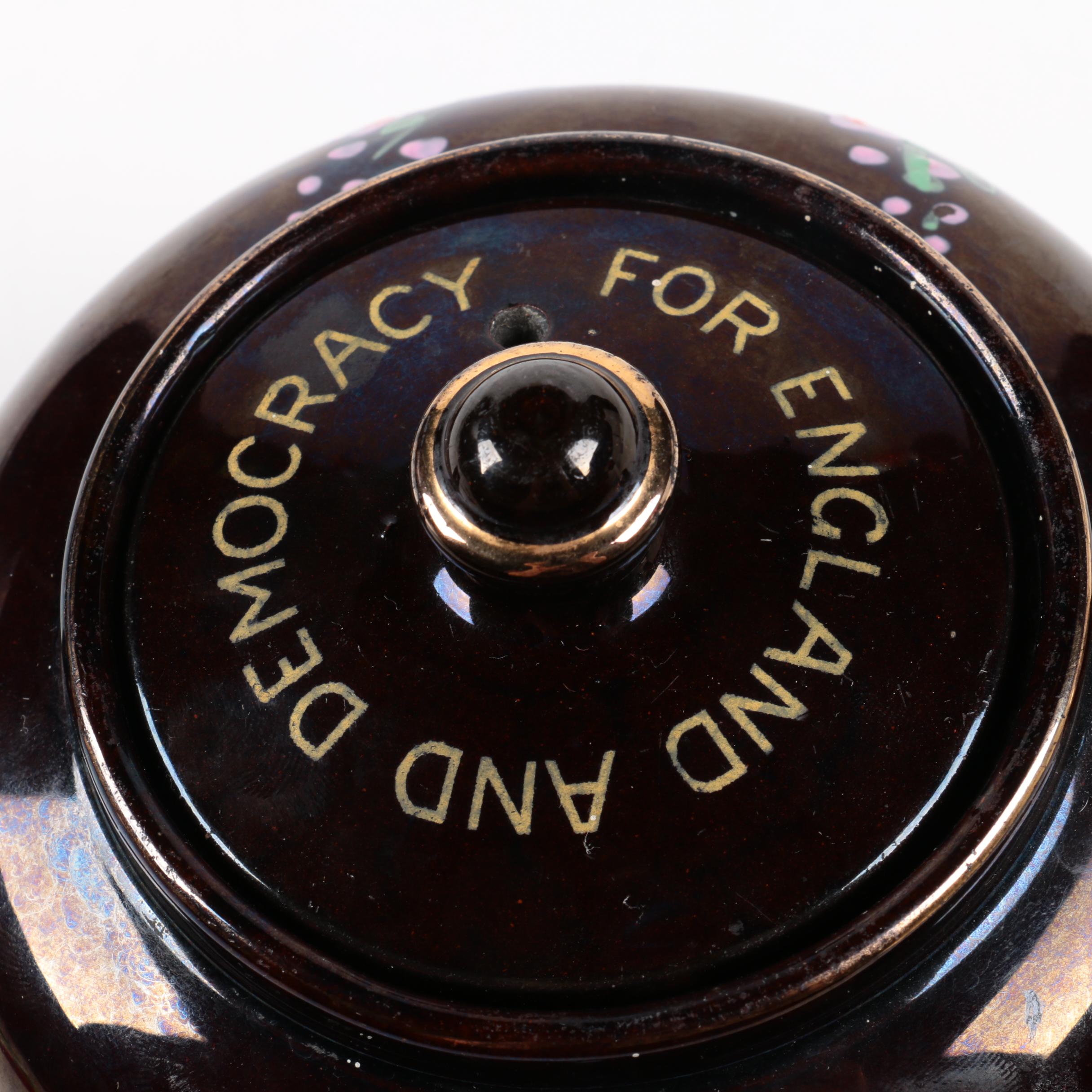 Vintage WW2 Royal Navy Transport Democracy Teapot