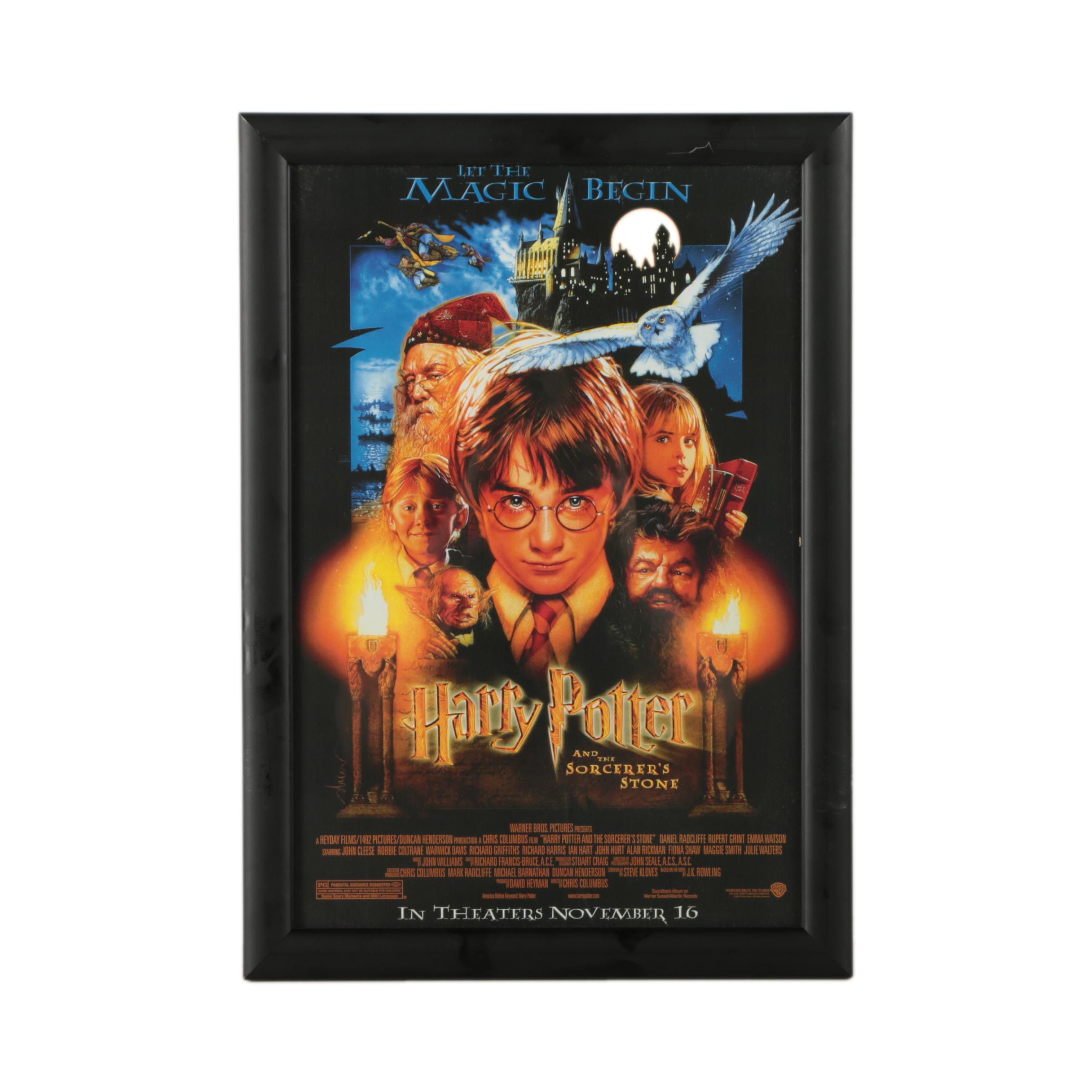 Offset Lithograph Poster for "Harry Potter and the Sorcerer's Stone"