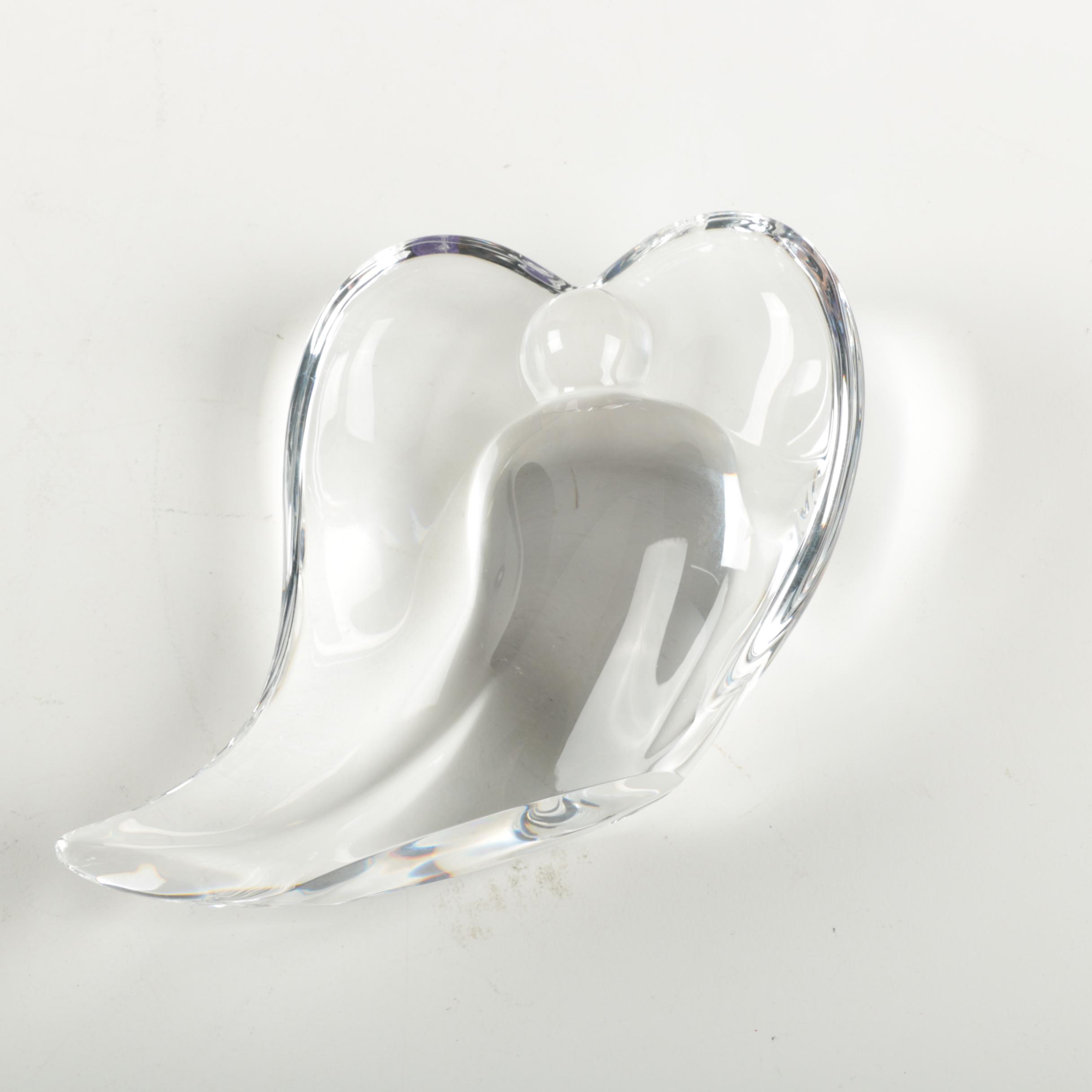 Steuben Crystal Angel Figurine