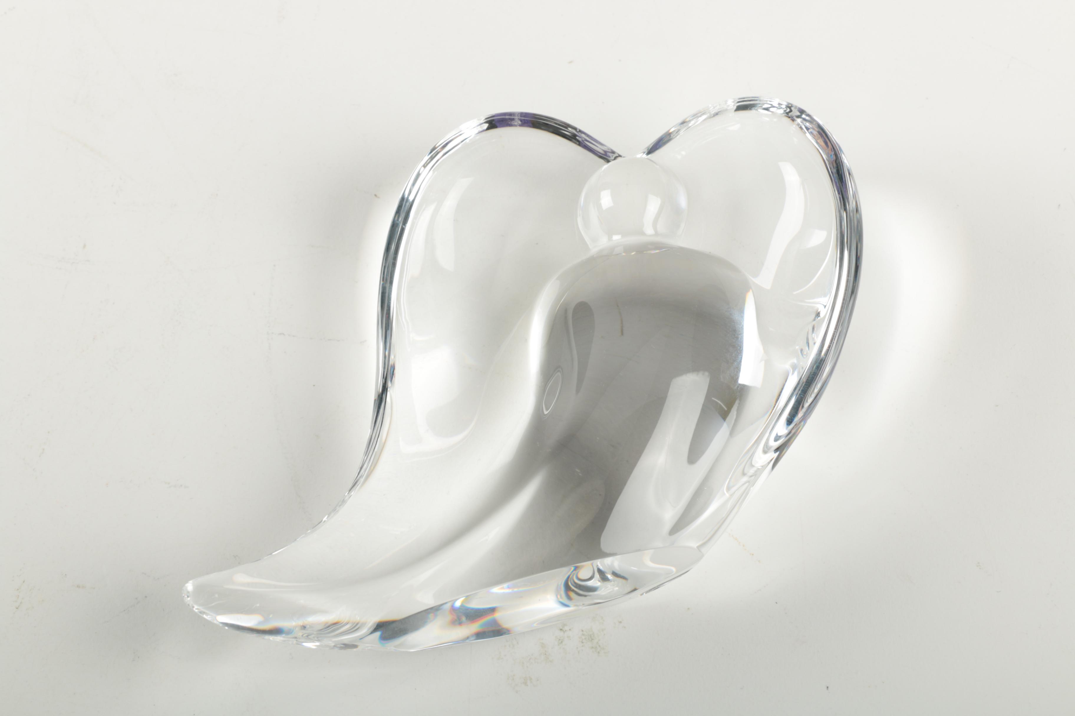 Steuben Crystal Angel Figurine