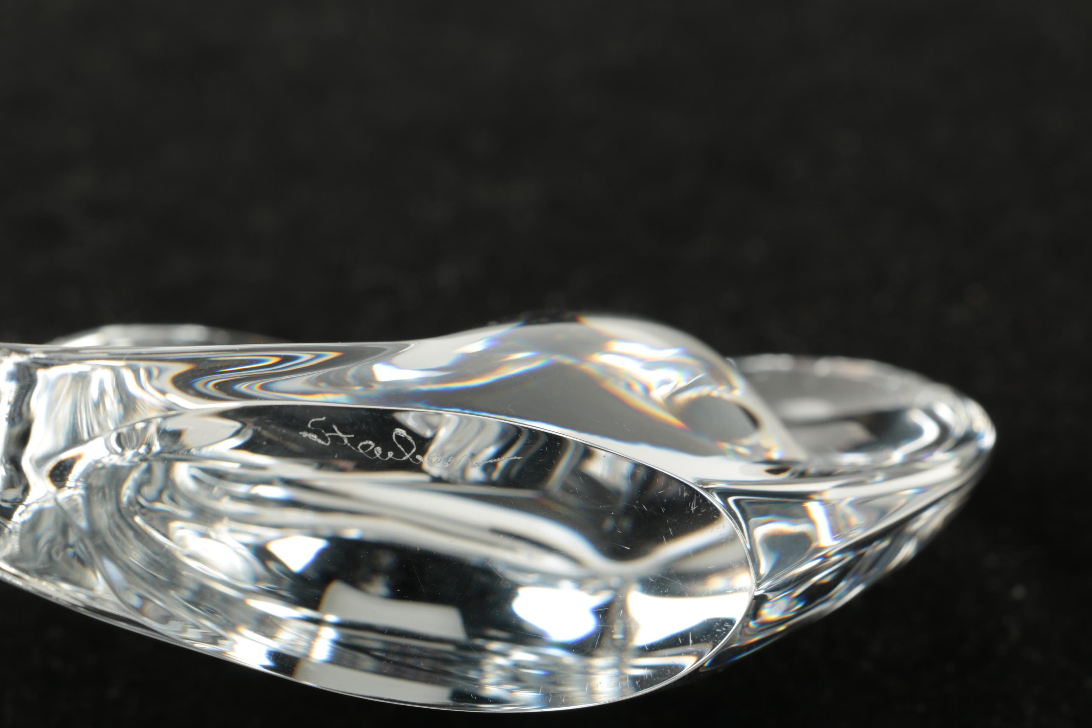 Steuben Crystal Angel Figurine